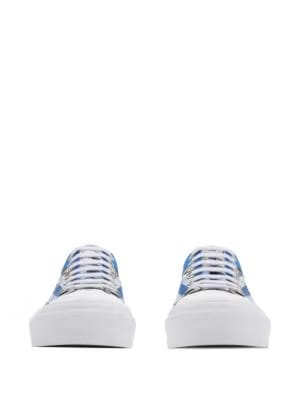 Burberry checked sneakers