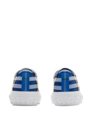 Burberry checked sneakers