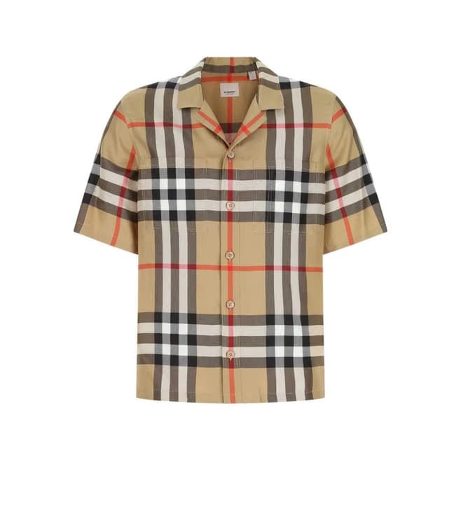 Burberry Beige Nova Check Shirt