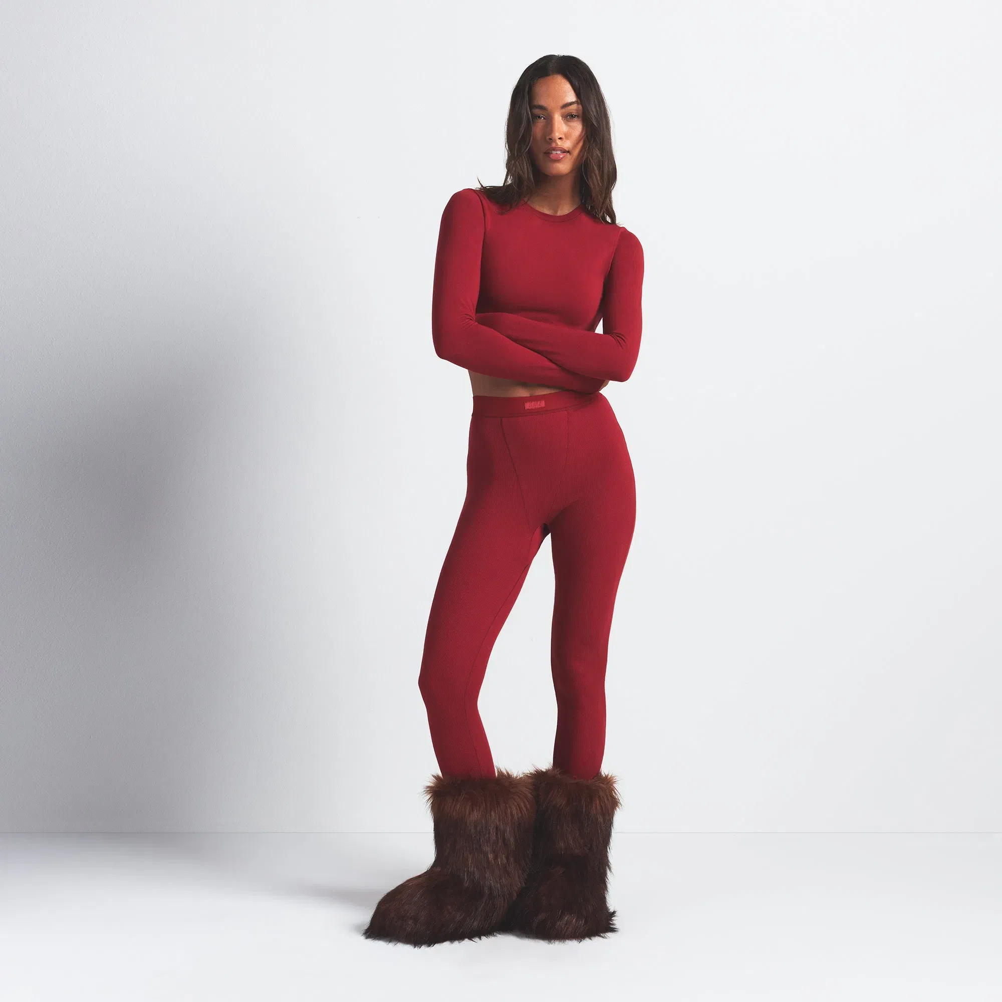 Faux Fur Boot
