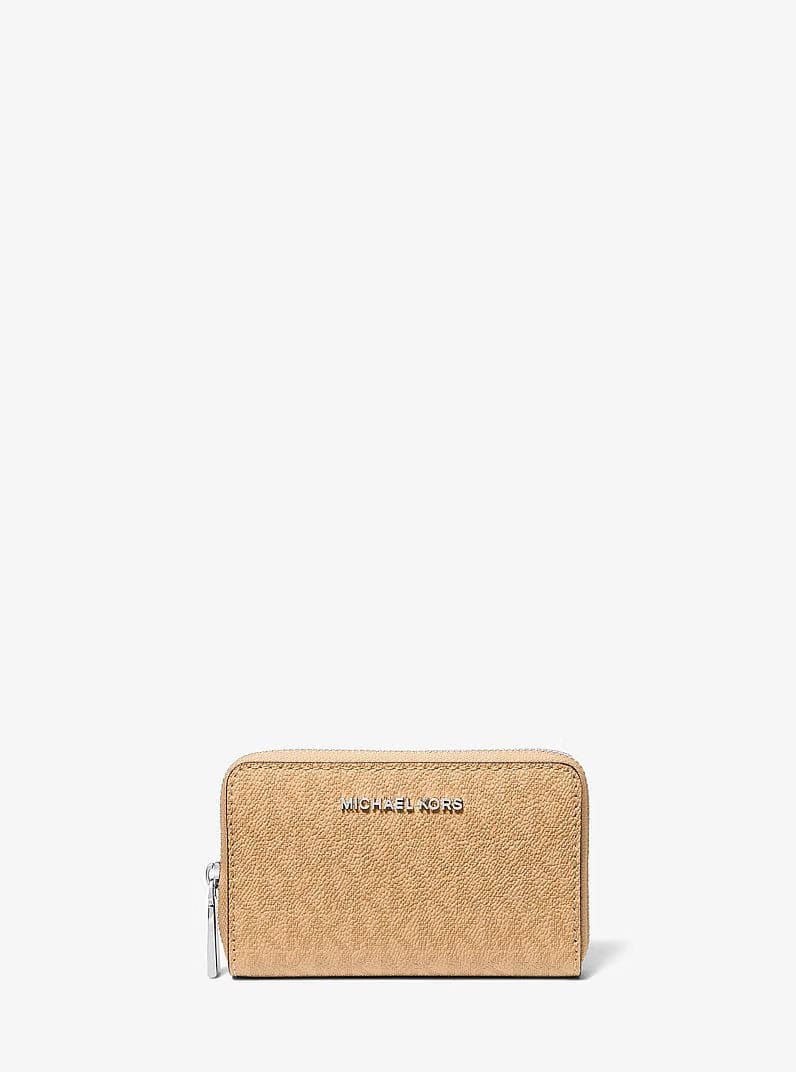 Jet Set Small Signature Logo Wallet