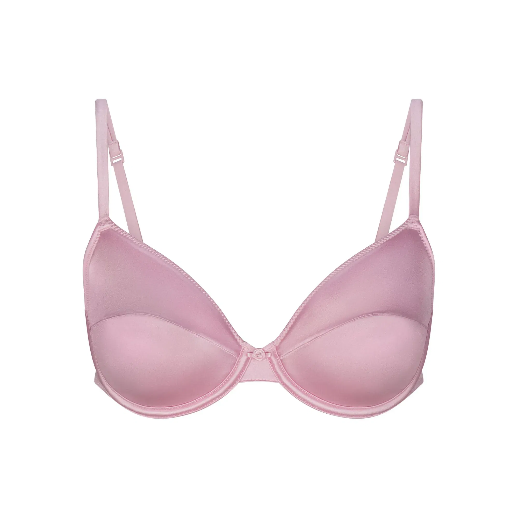 Stretch Satin Vintage Demi Bra