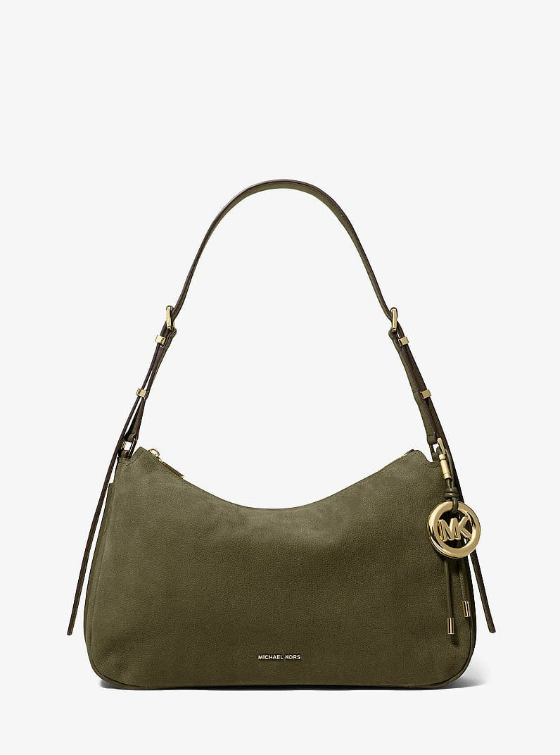 Nolita Medium Nubuck Shoulder Bag