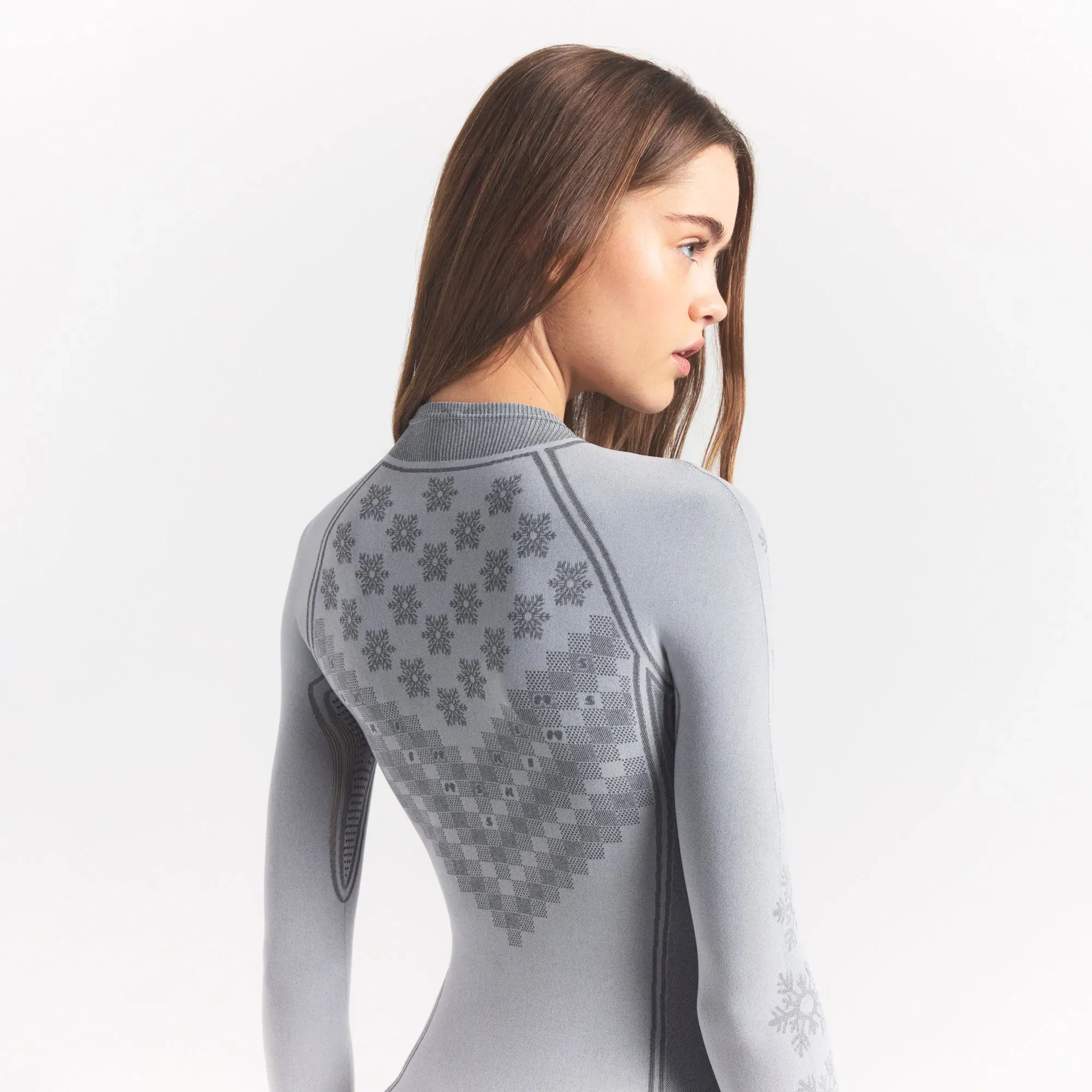 Skims First Layers Half Zip Onesie