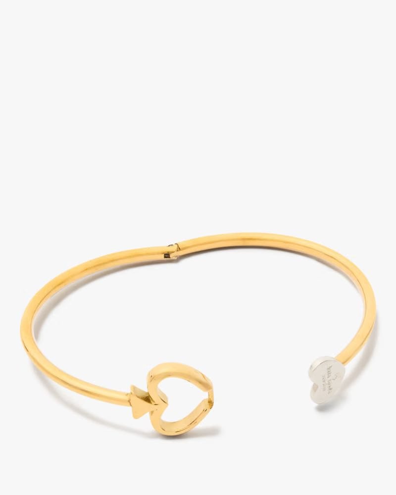 Statement Spade Hinge Bangle