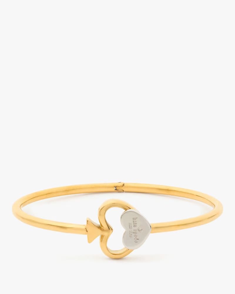 Statement Spade Hinge Bangle