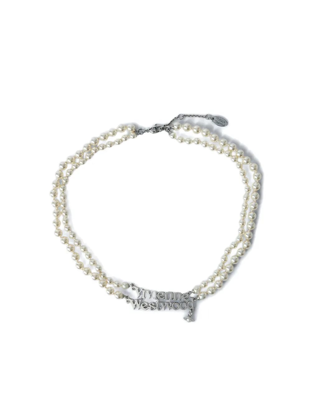 double-pearl orb necklace