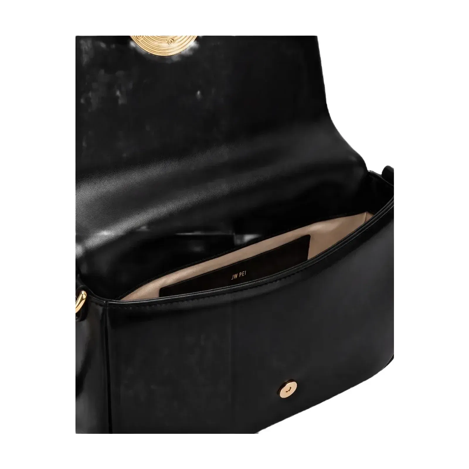 Jw Pei Sofia Ruched Shoulder Bag Black