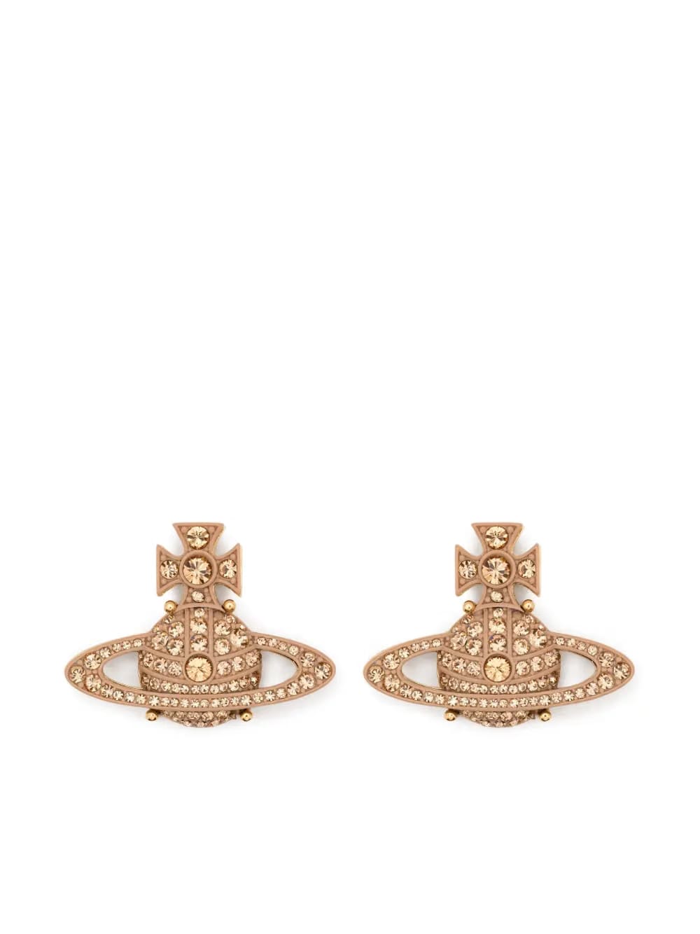 orb-crystal earrings