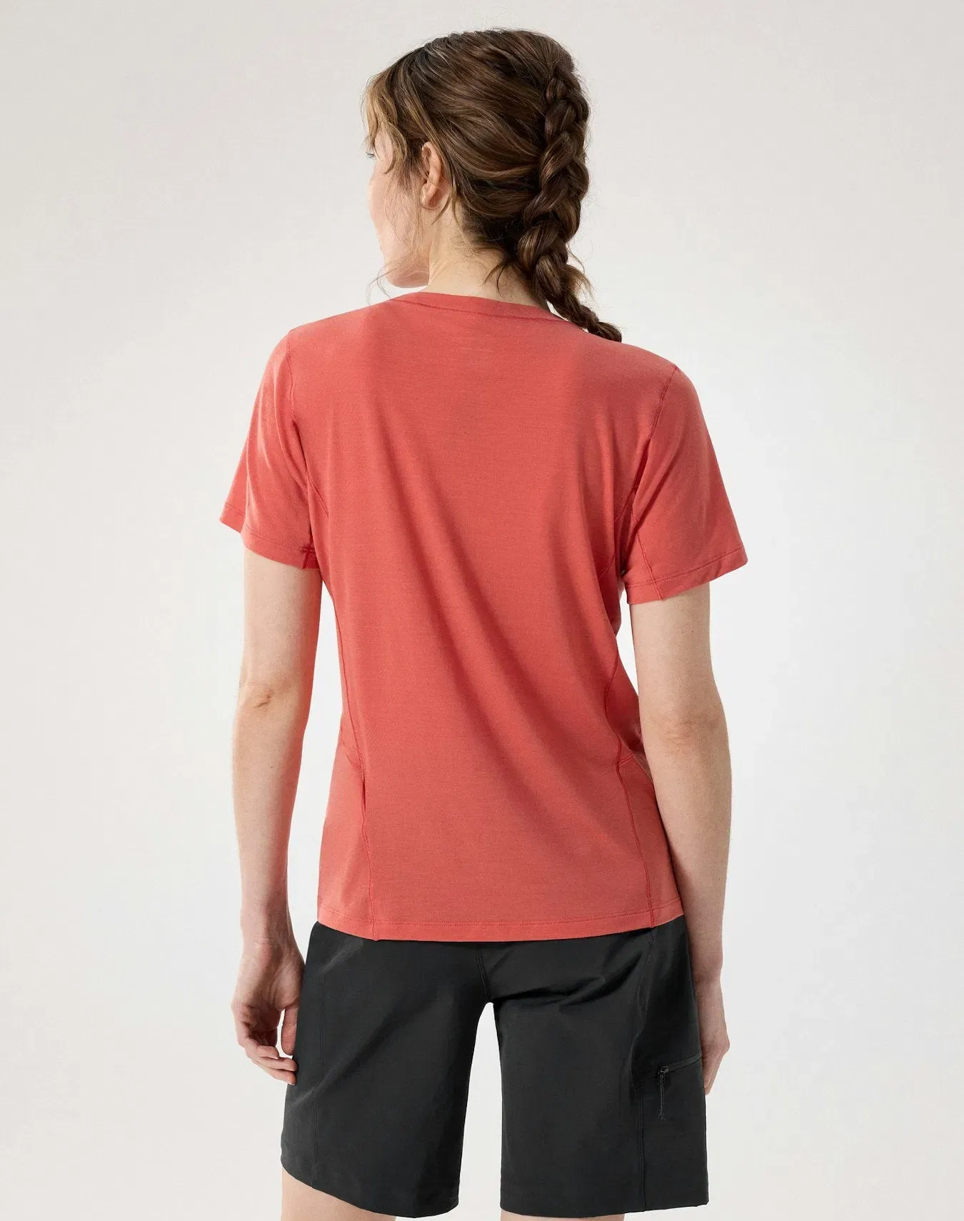 Arc'teryx Lana Merino Wool Crew Shirt SS Women's Stone Red