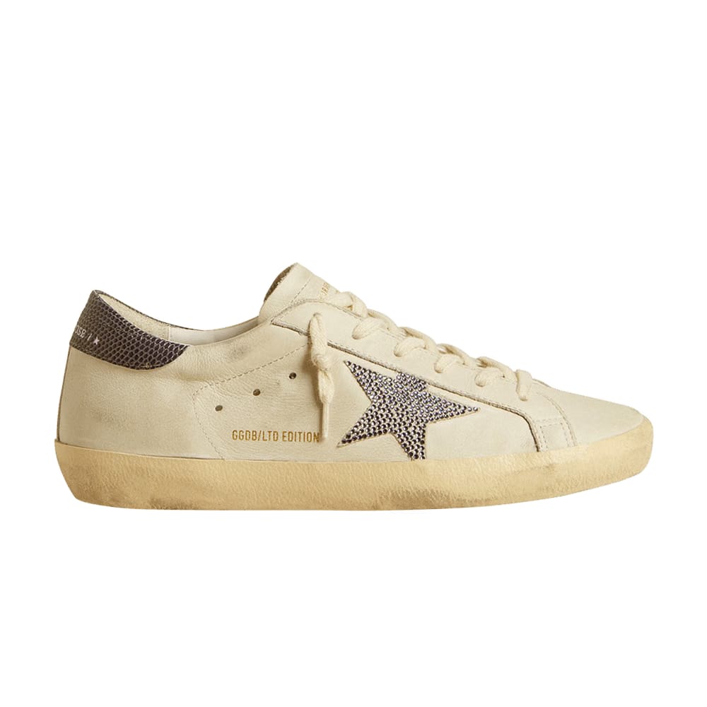 Golden Goose Wmns Superstar LTD 'White Blue Lizard'