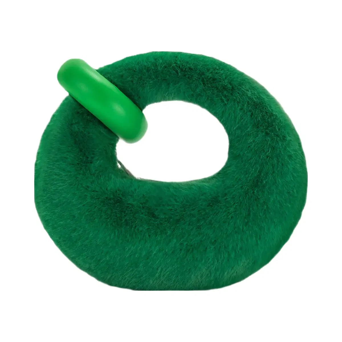 Jw Pei Abacus Faux Fur Mini Top Handle Bag Grass Green