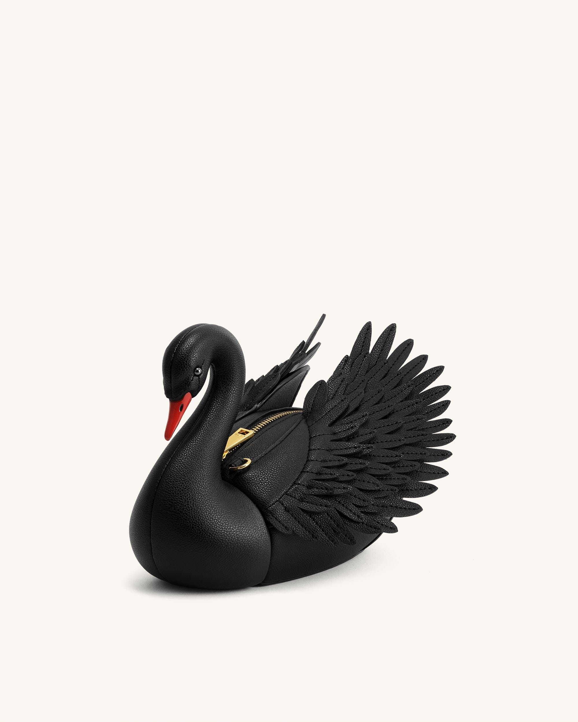 Jw Pei Alani Swan Shaped Crossbody Bag Black