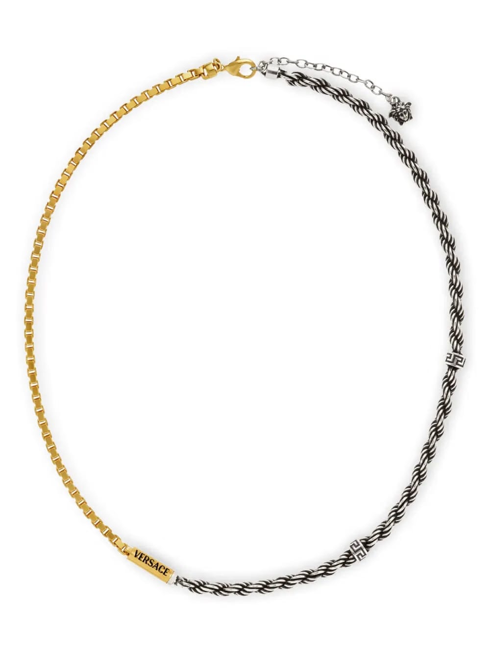 logo-engraved necklace