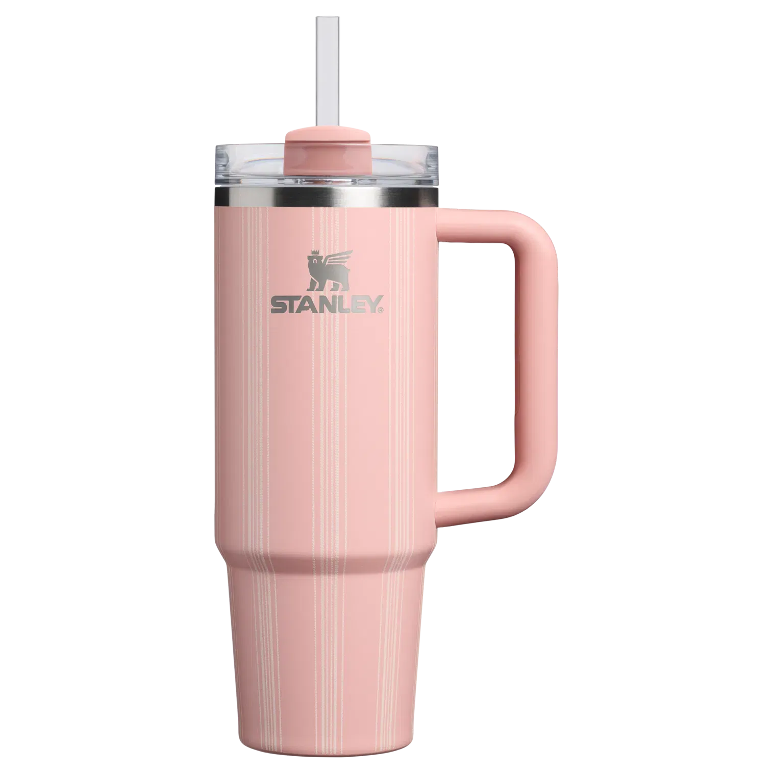 Stanley The Quencher H2.0 Flowstate Tumbler | 30 OZ Peach Rose Picnic Stripe