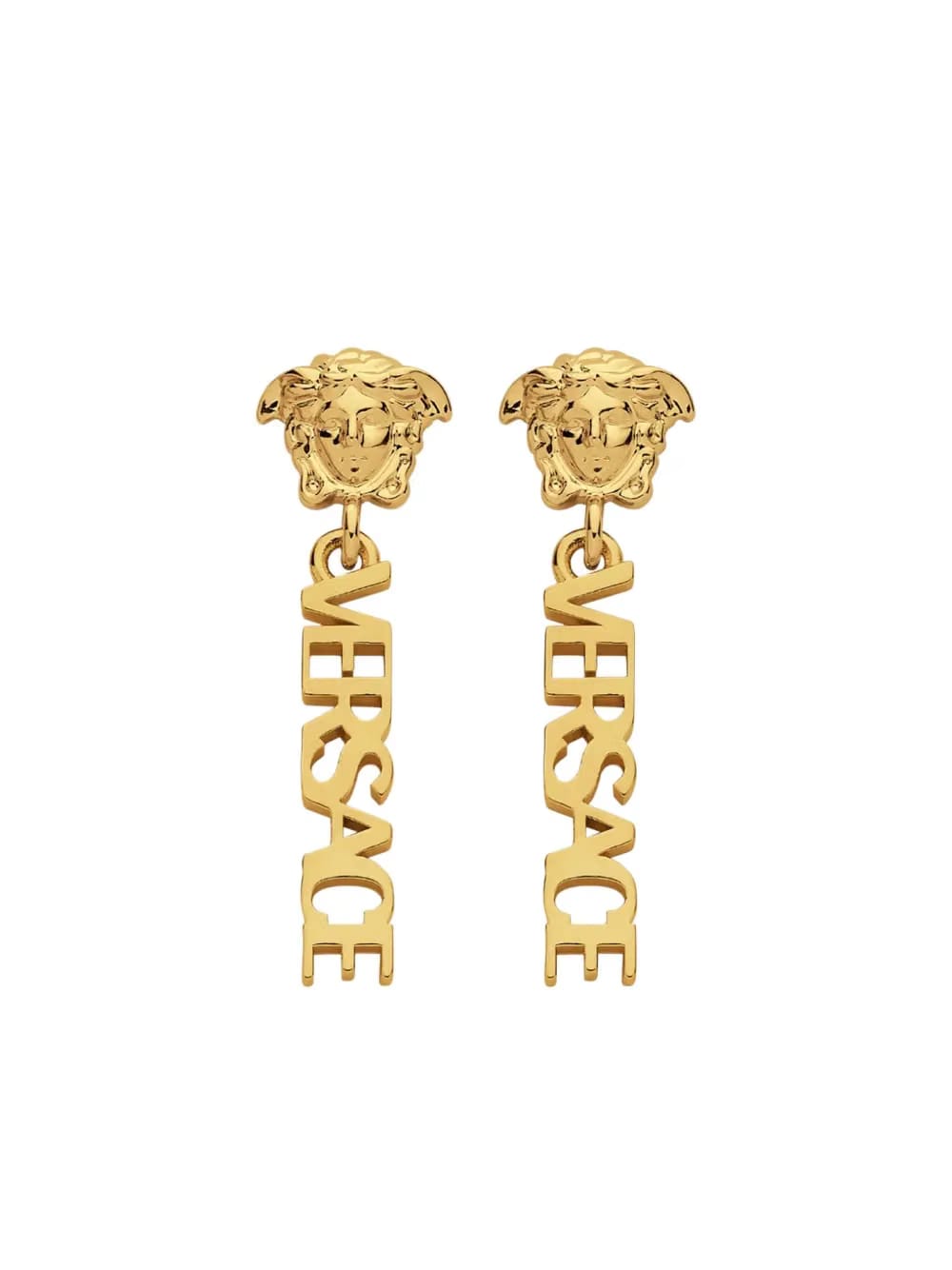Medusa Head drop earrings