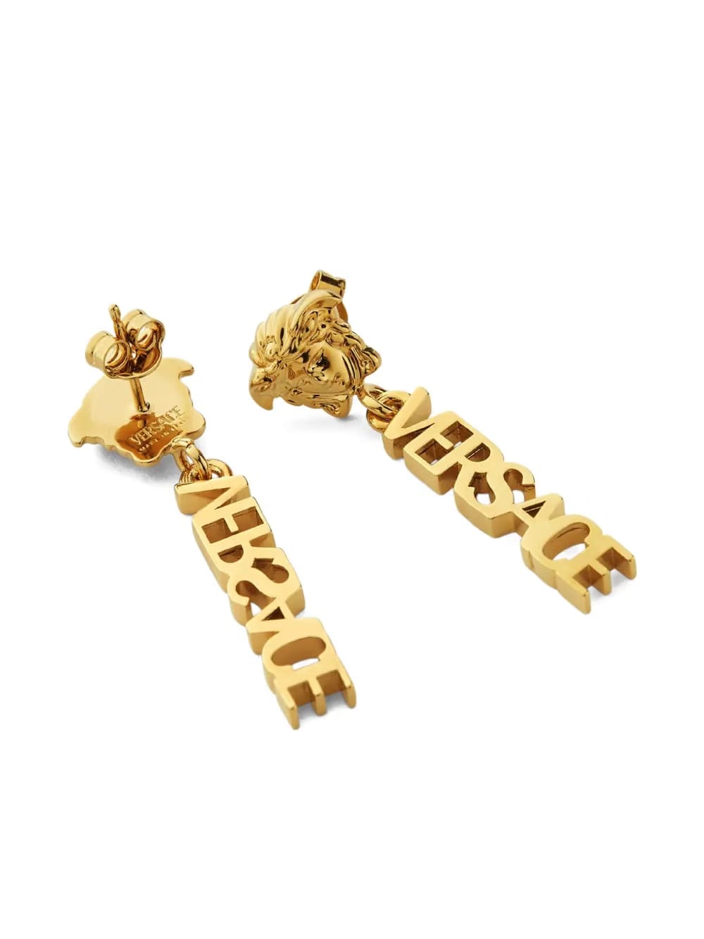 Medusa Head drop earrings