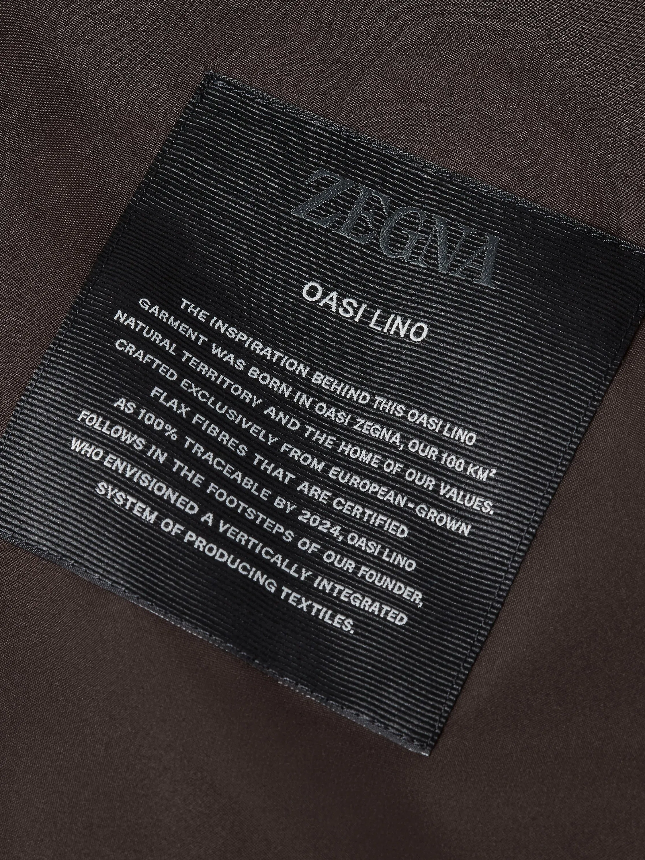 Zegna Oasi Lino Vest