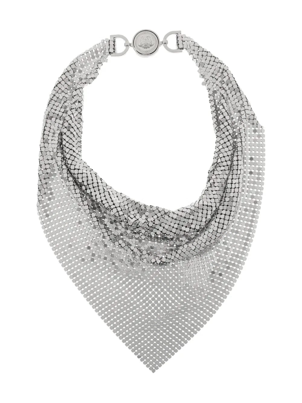 Medusa chainmail necklace