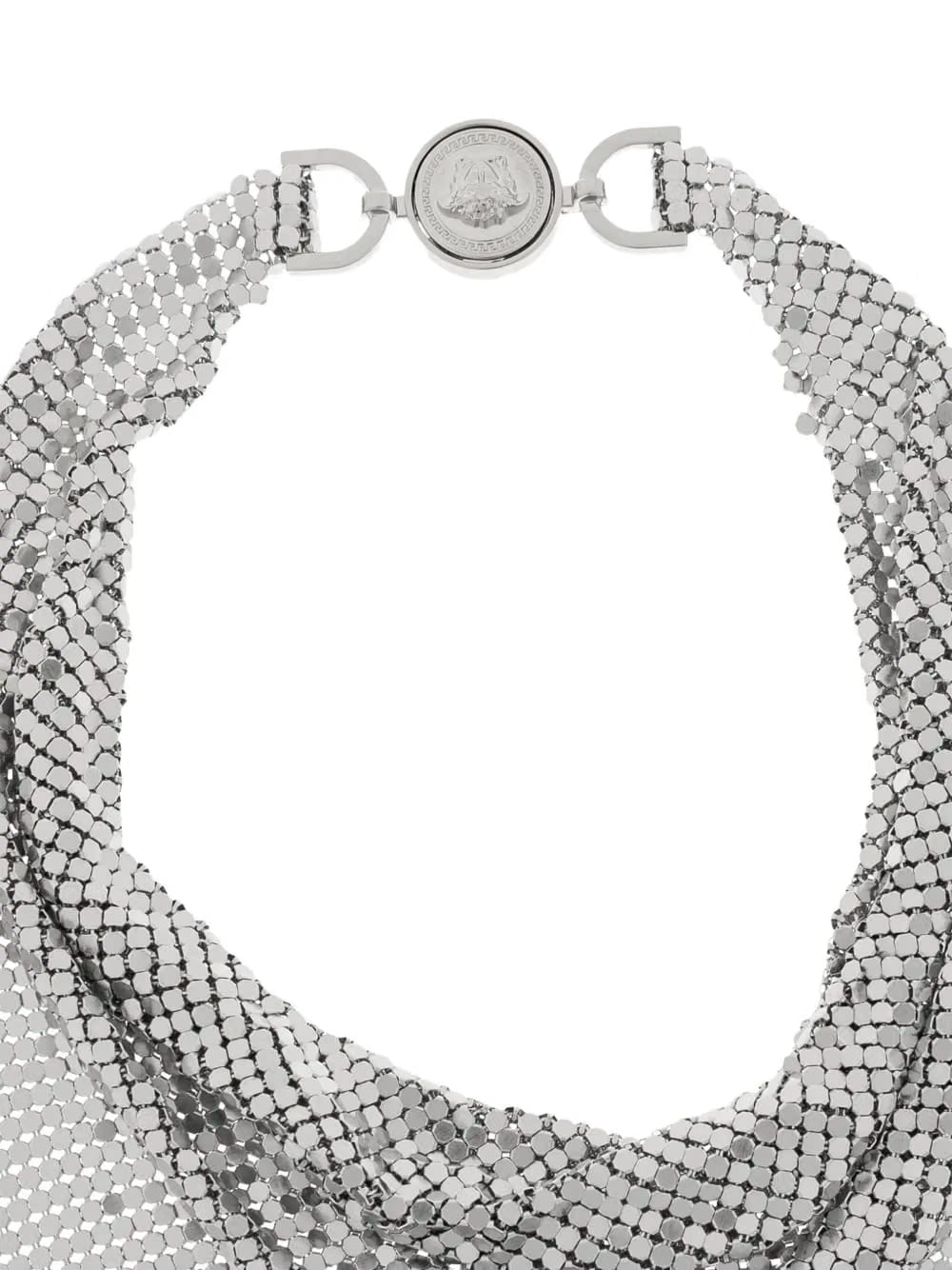 Medusa chainmail necklace