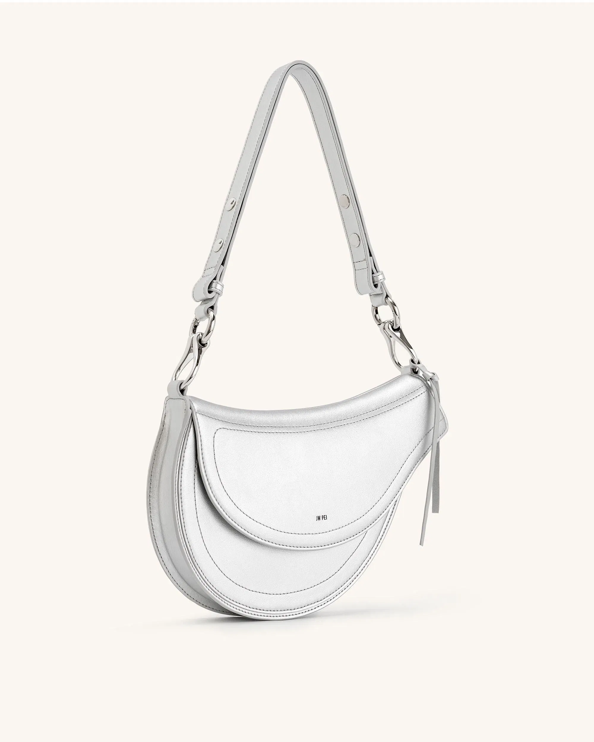 Jw Pei Ashlie Crossbody Bag Silver