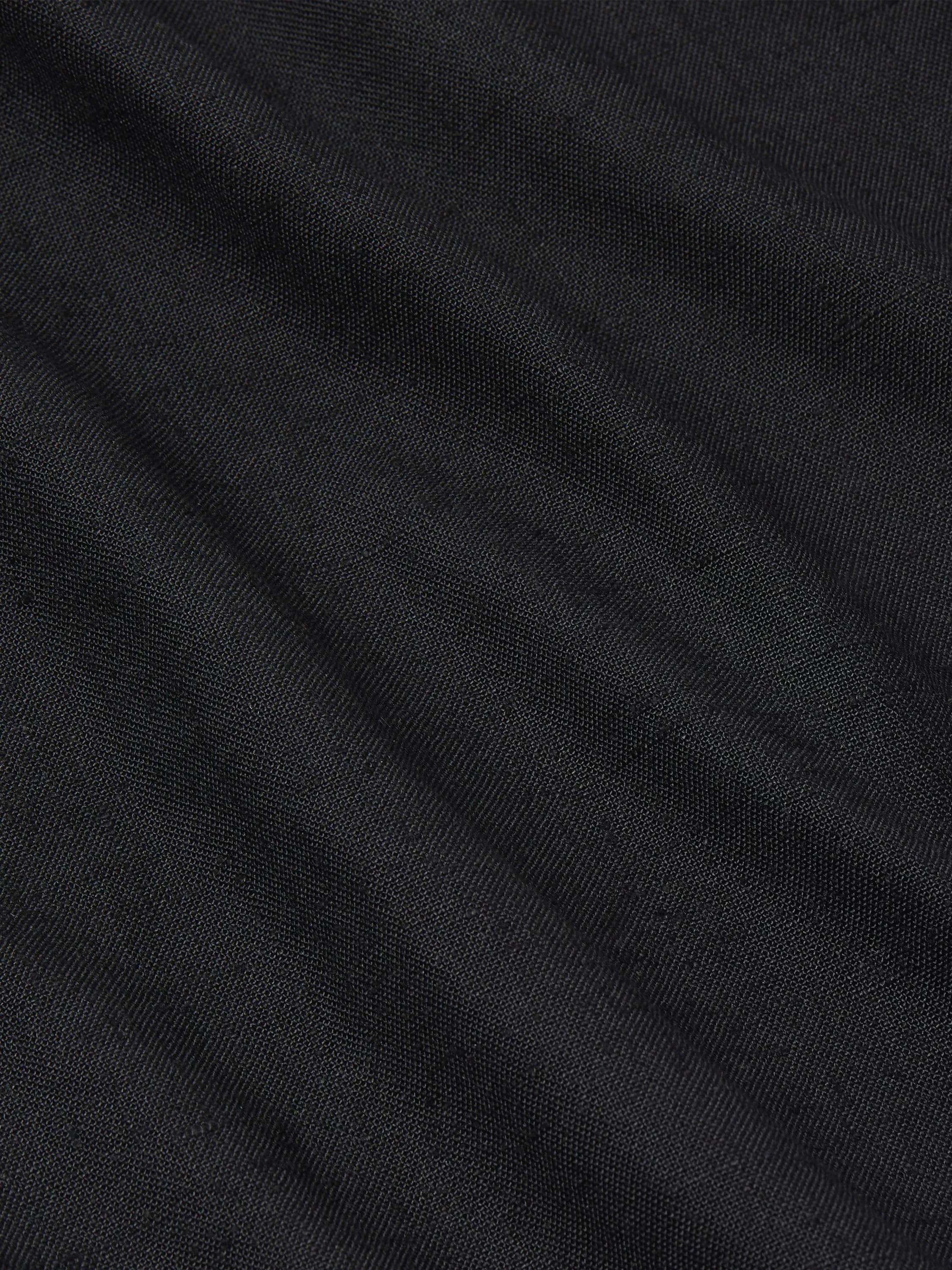 Zegna Black Silk Overshirt