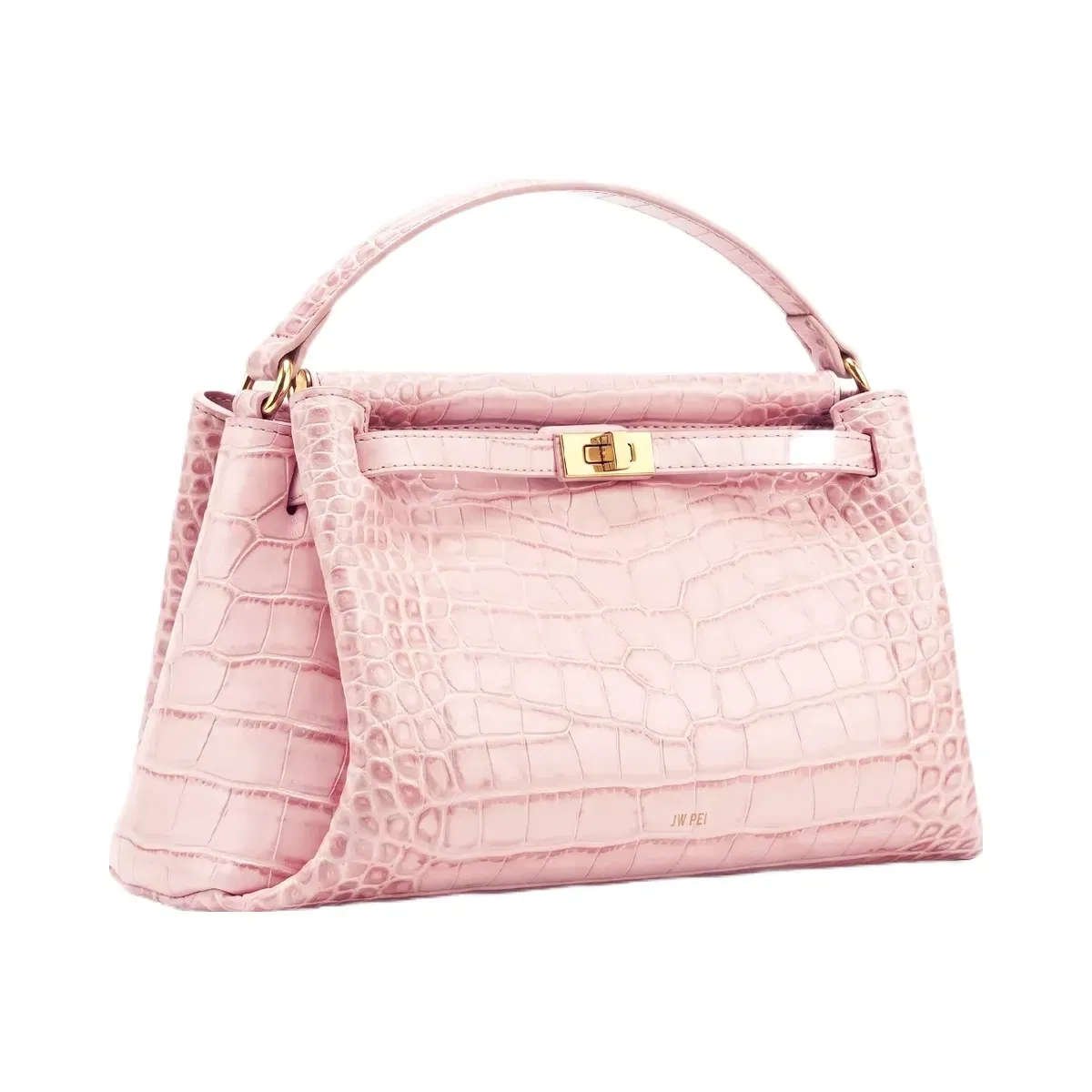 Jw Pei Carmen Top Handle Bag Pink Croc