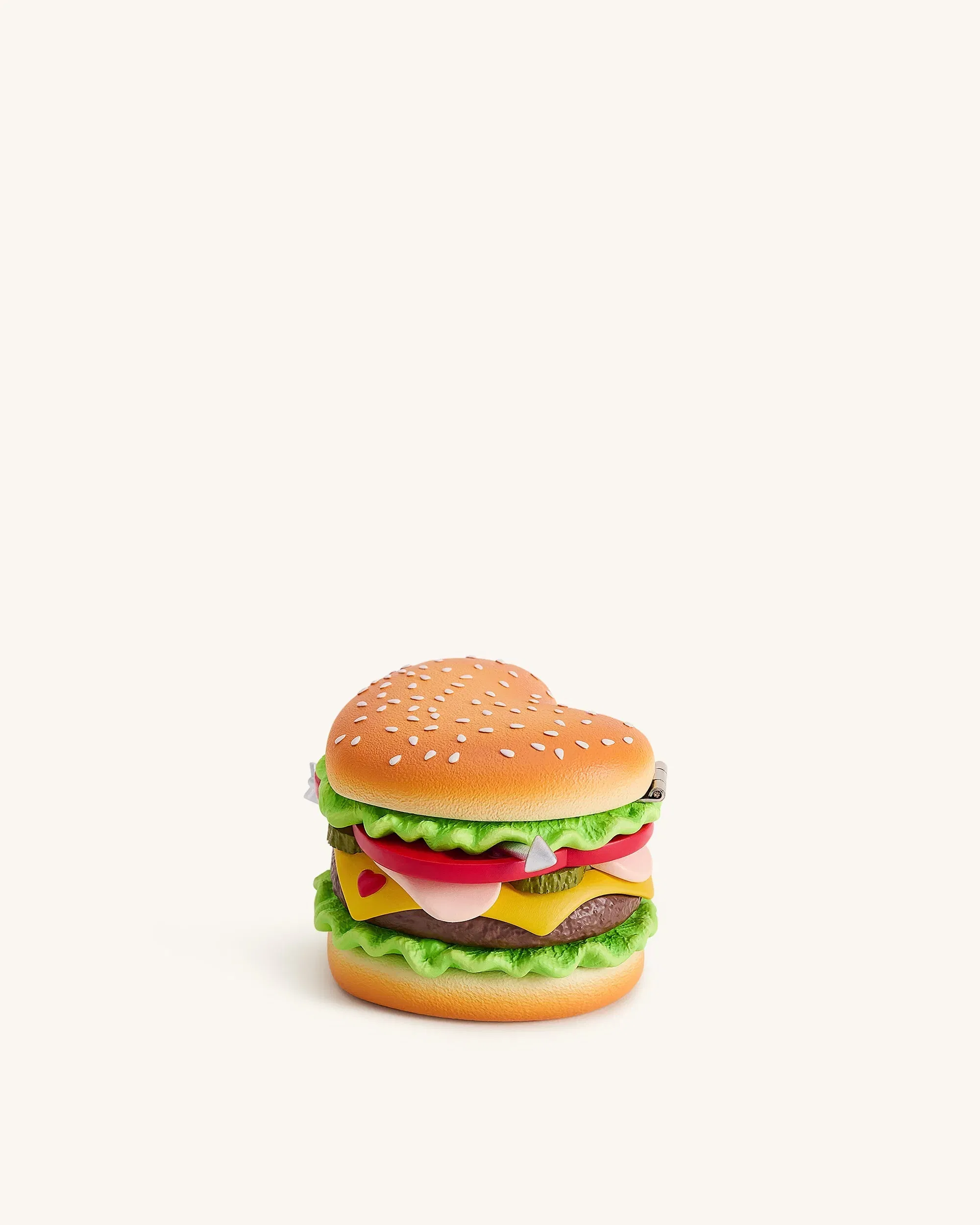 Jw Pei Heart Burger Novelty Clutch Bag Multicolor