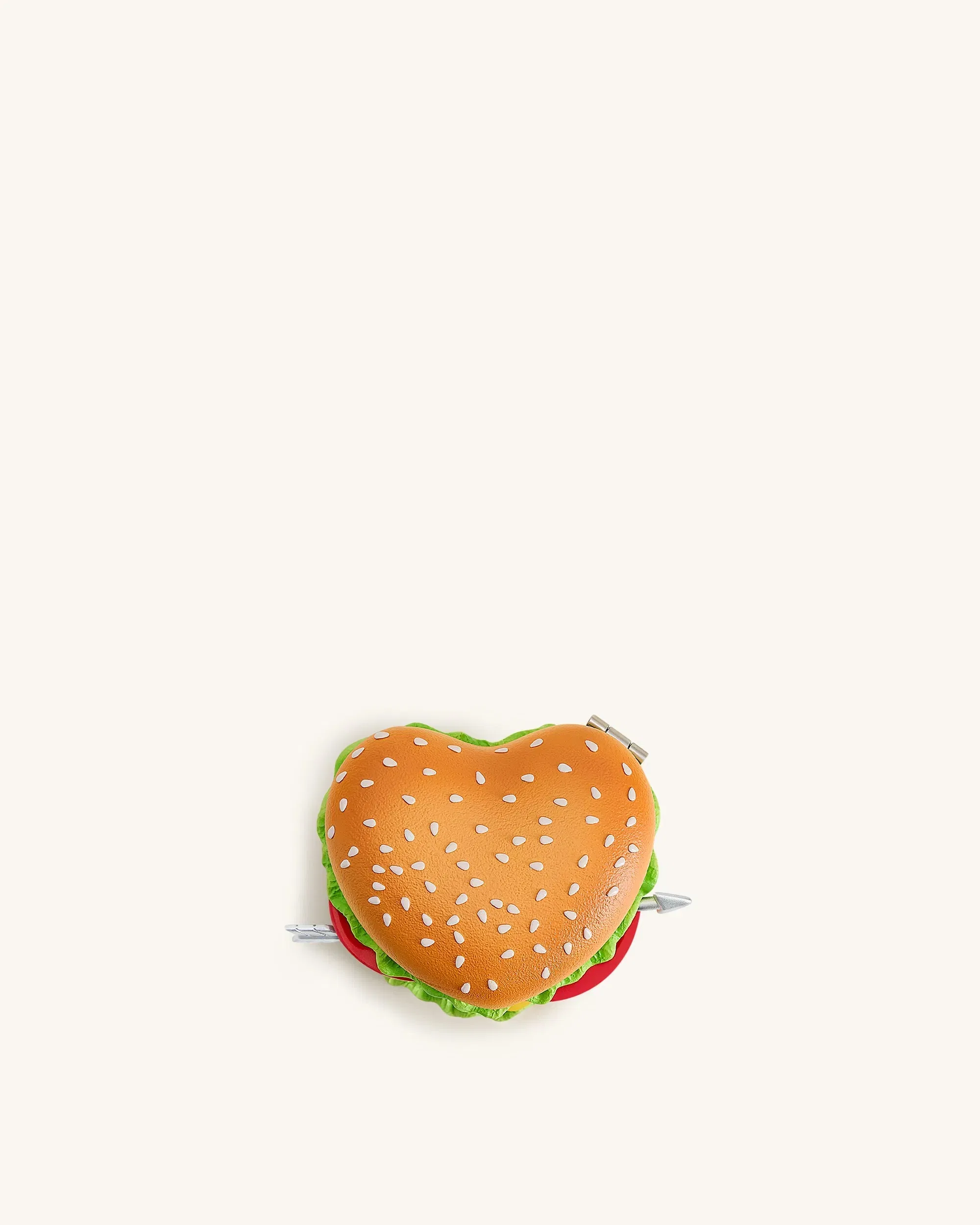 Jw Pei Heart Burger Novelty Clutch Bag Multicolor