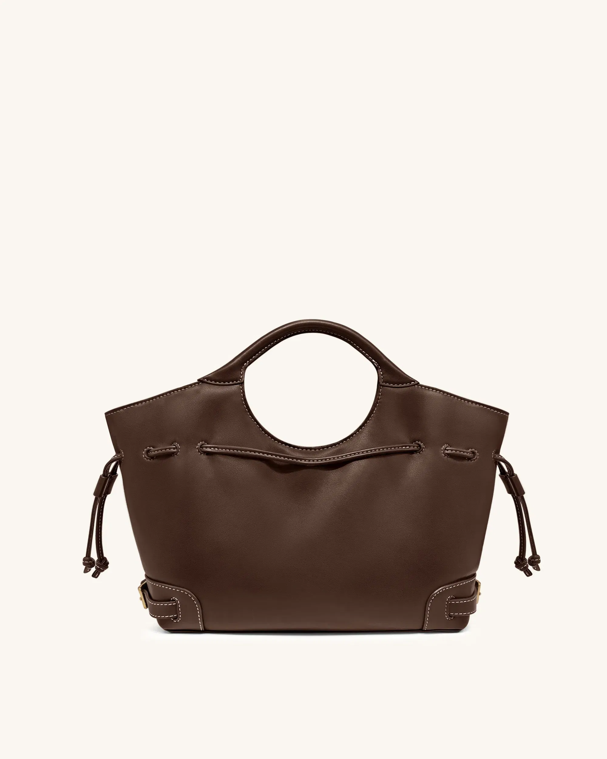 Jw Pei Virelle Drawstring Tote Bag Brown