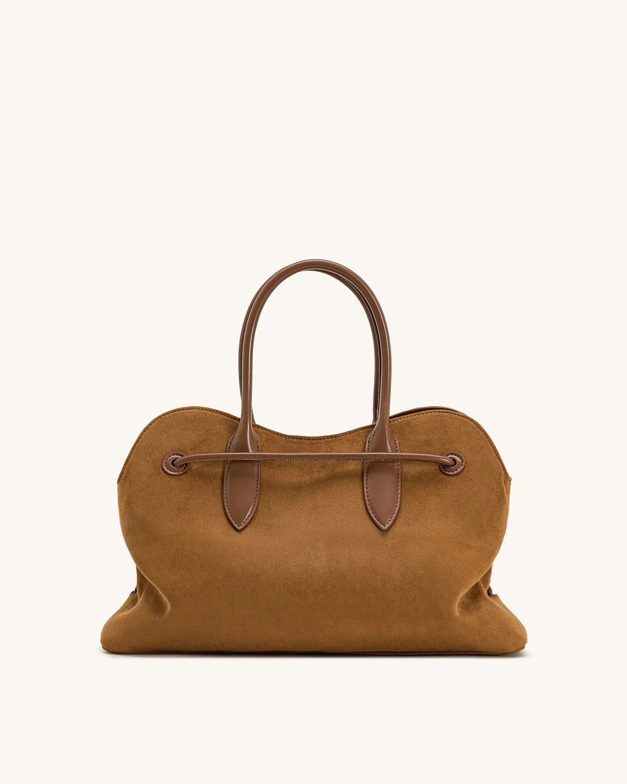 Jw Pei Adele Metal Rope Knot Tote Bag Caramel Brown