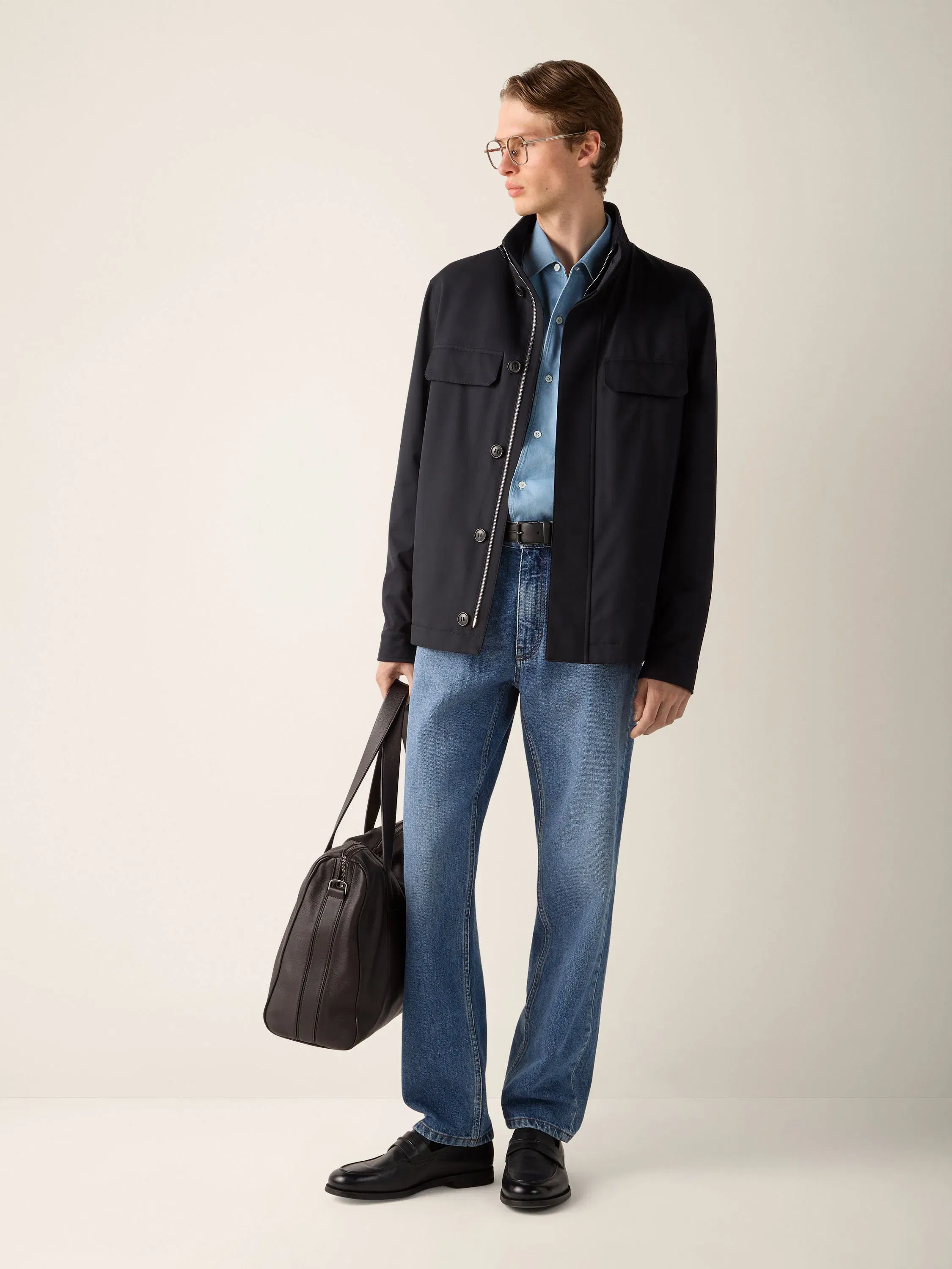 Zegna Microfiber Motorin 125Cc Field Jacket