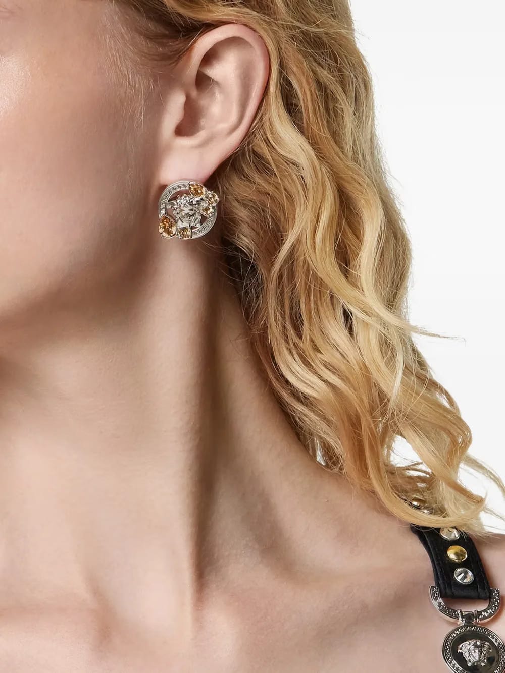 Medusa stud earrings