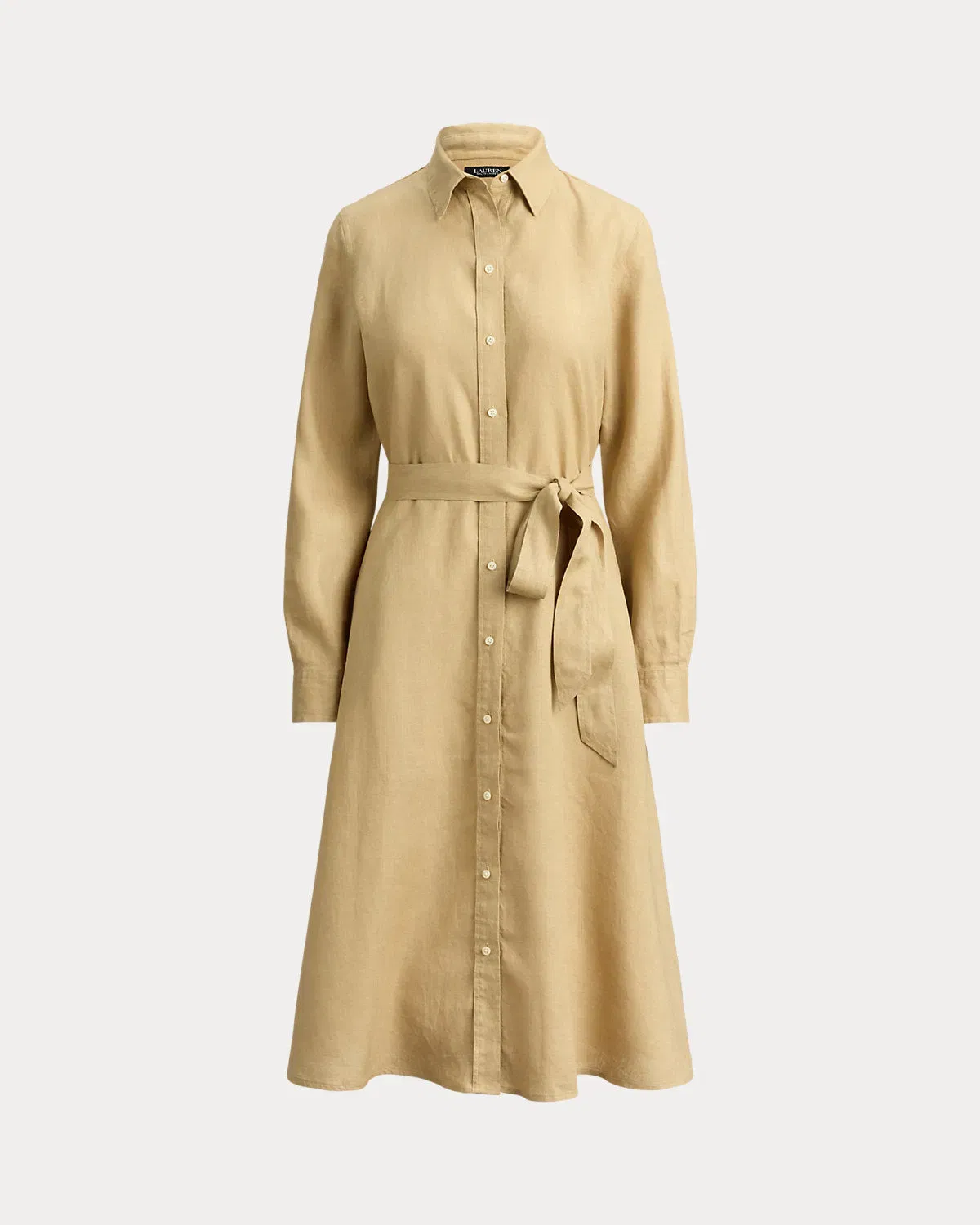 Ralph Lauren Belted Linen Shirtdress