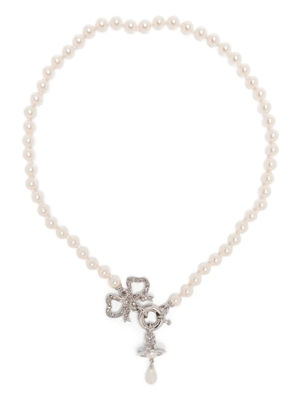 Rigoberta bow-detail necklace