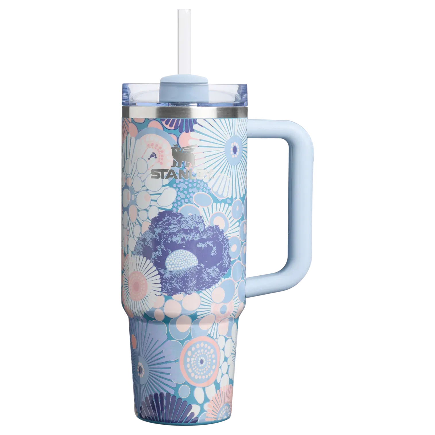 Stanley The Quencher H2.0 Flowstate Tumbler | 30 OZ Blue Dream Wildflower