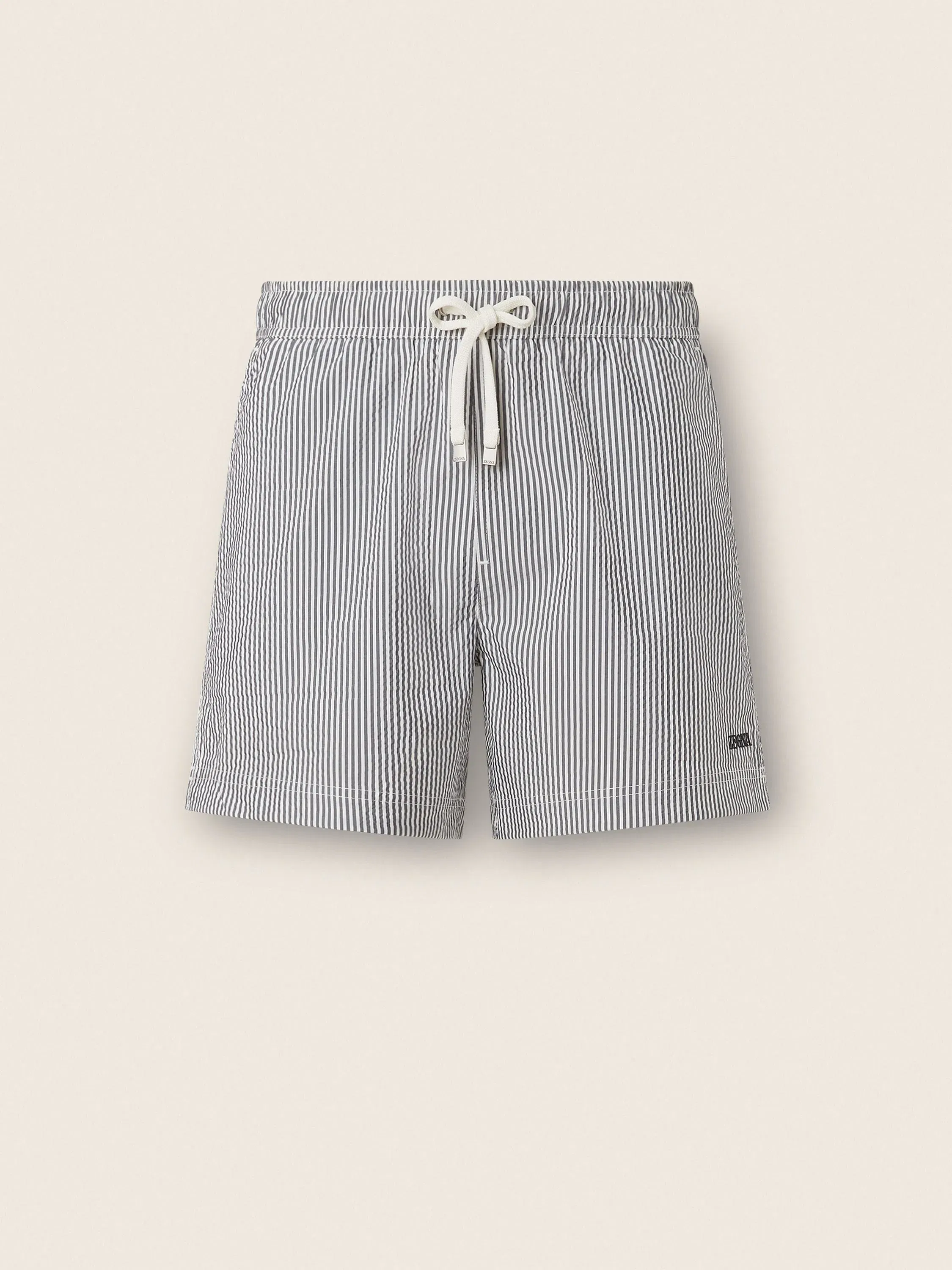Zegna Striped Swim Trunks