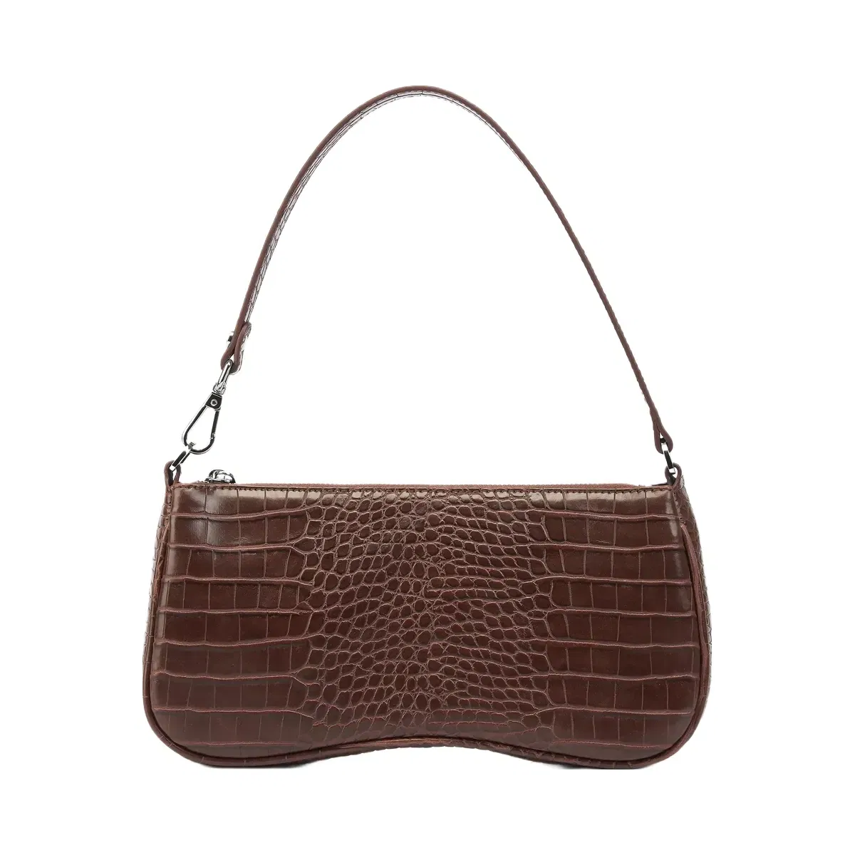 Jw Pei Eva Shoulder Handbag Brown Croc