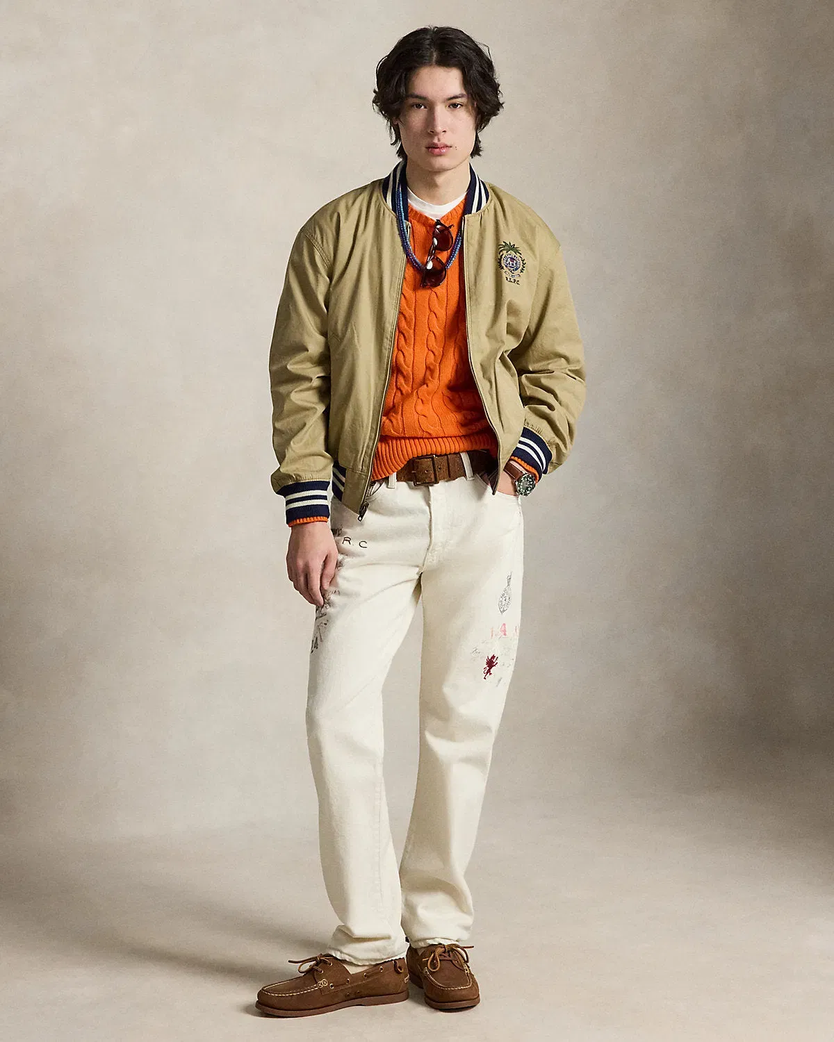 Ralph Lauren Reversible TwillMadras Track Jacket