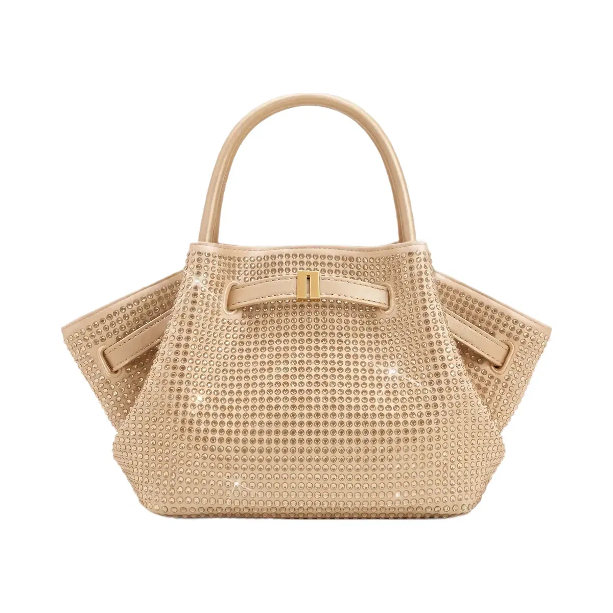 Jw Pei Hana Mini Artificial Crystal Tote Bag Champagne