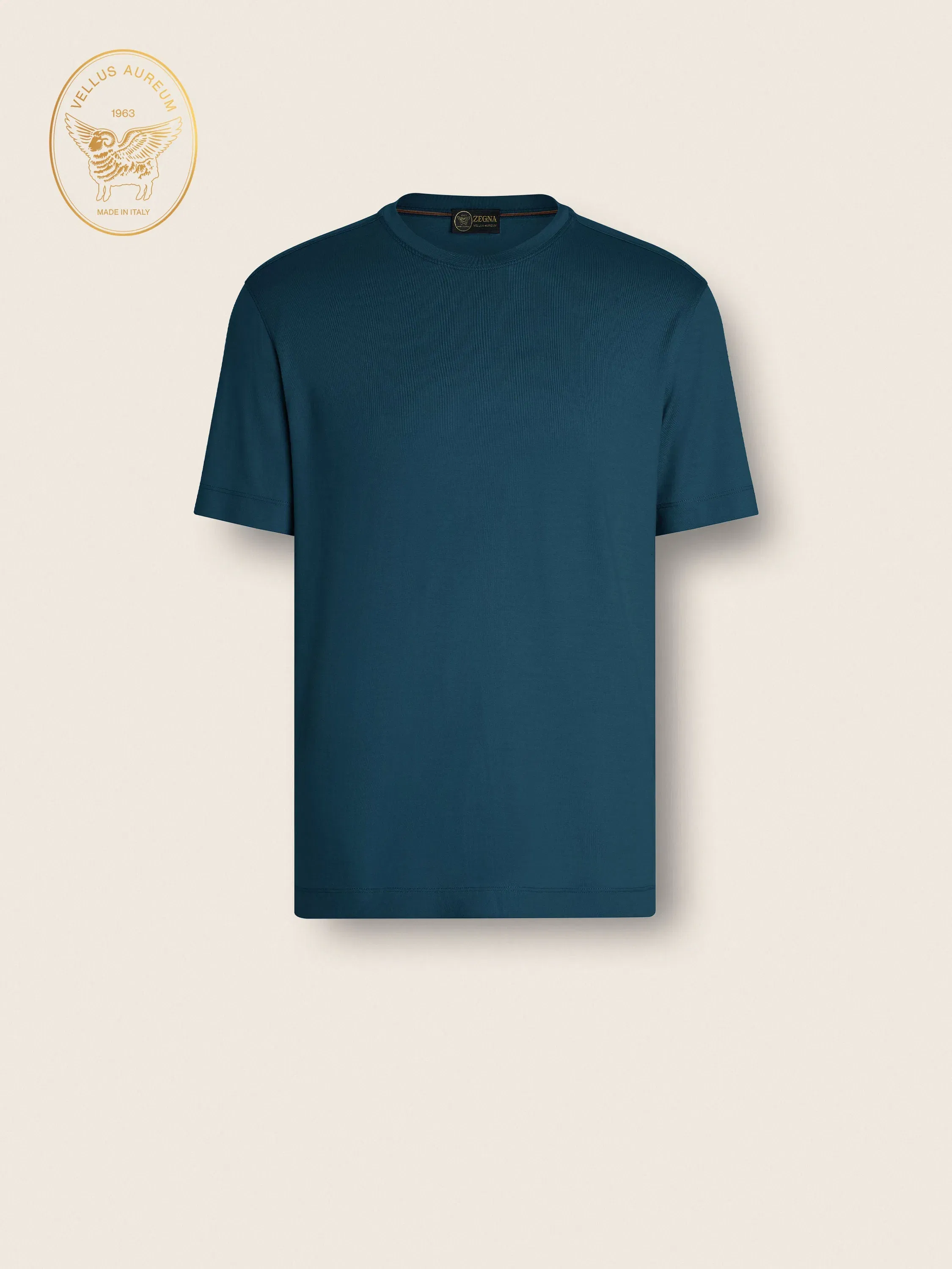 Zegna Dark Green Vellus Aureum T-Shirt