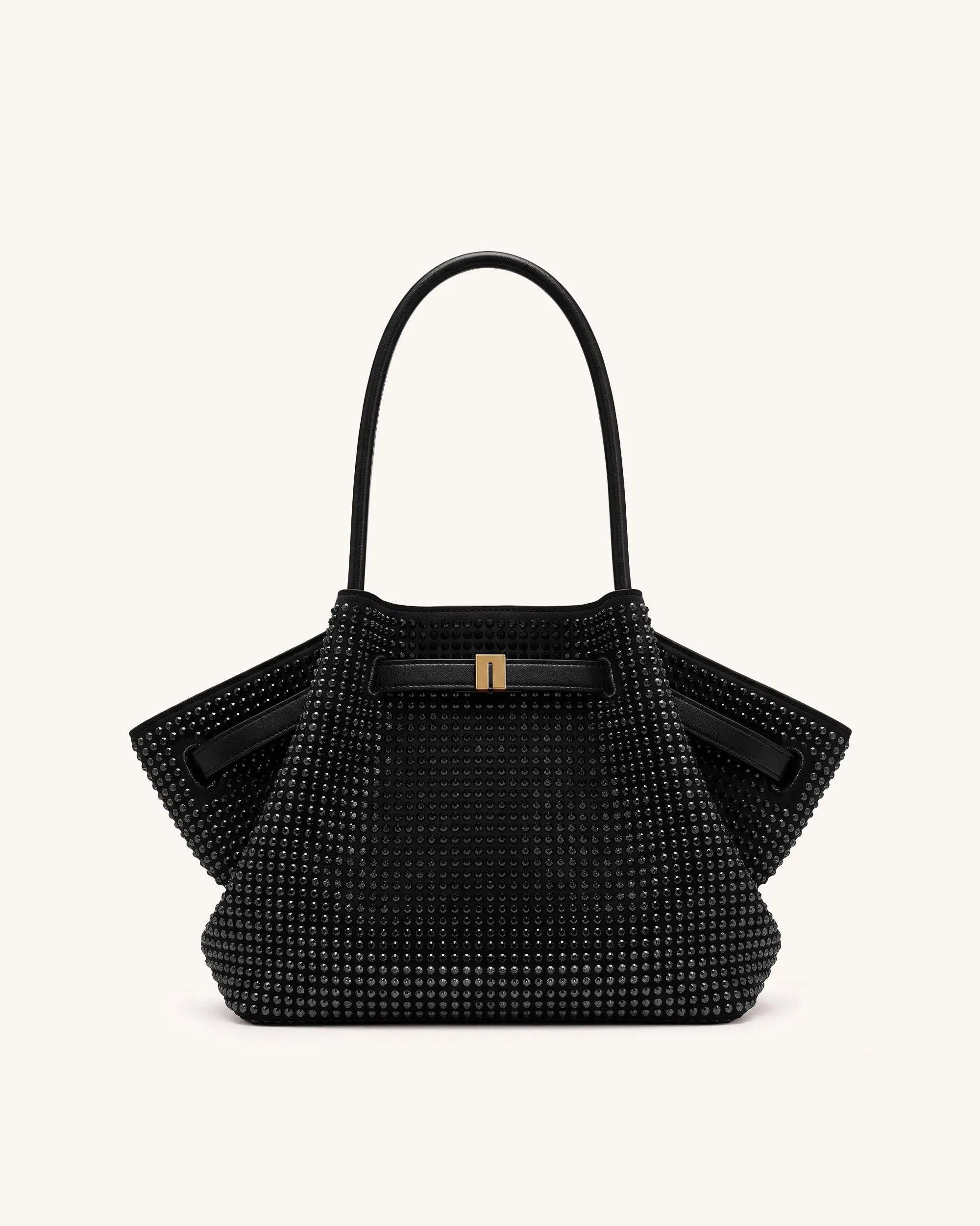 Jw Pei Hana Medium Artificial Crystal Tote Bag Black