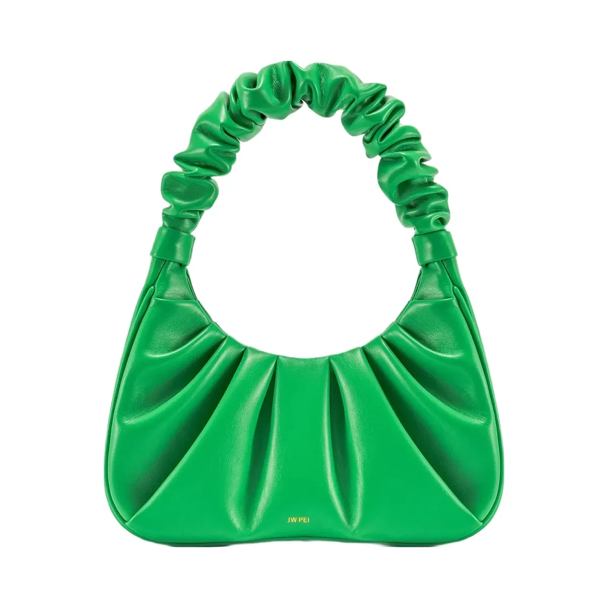 Jw Pei Gabbi Ruched Hobo Handbag Grass Green