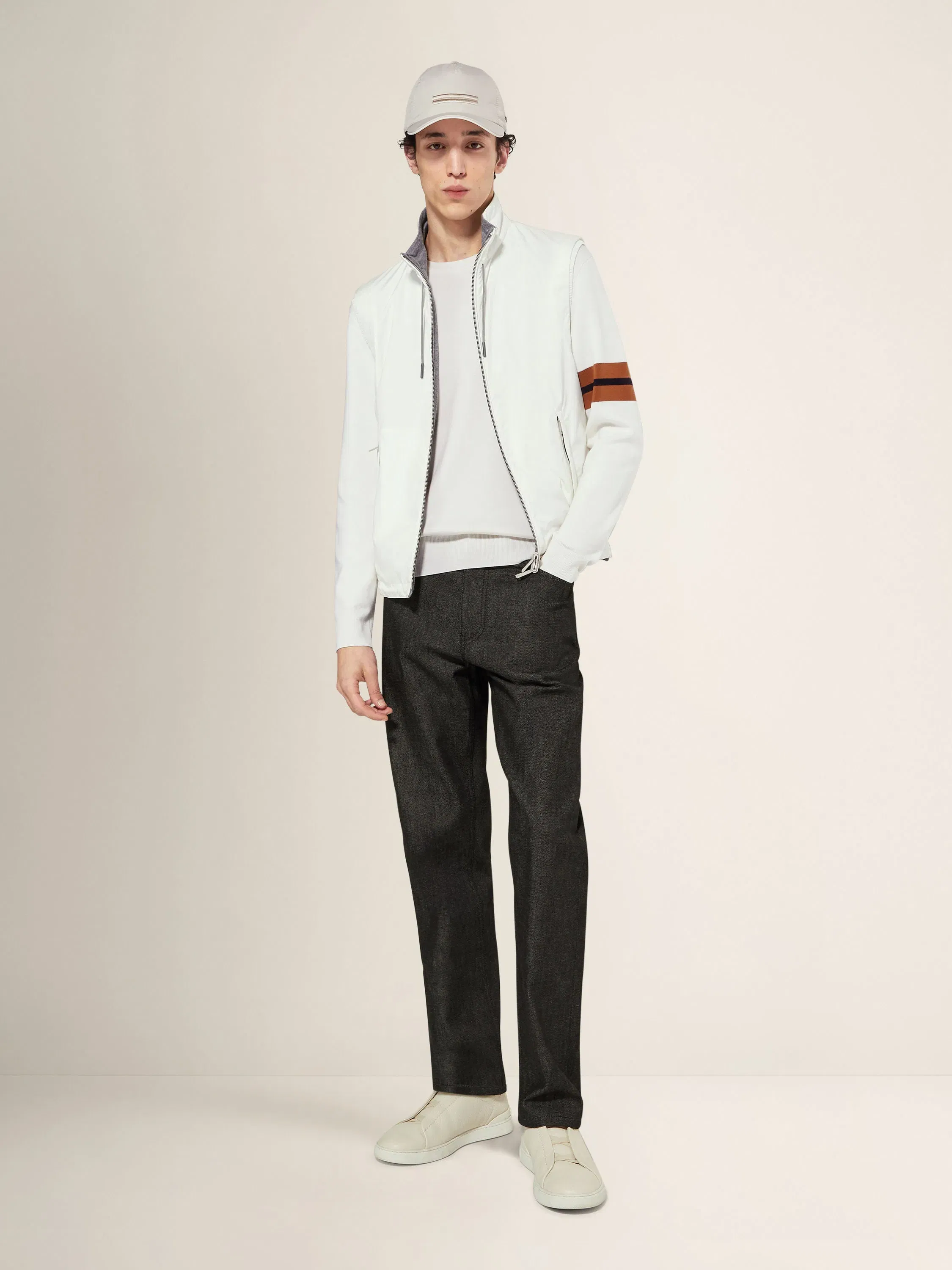 Zegna Microfiber Reversible Brezza Vest