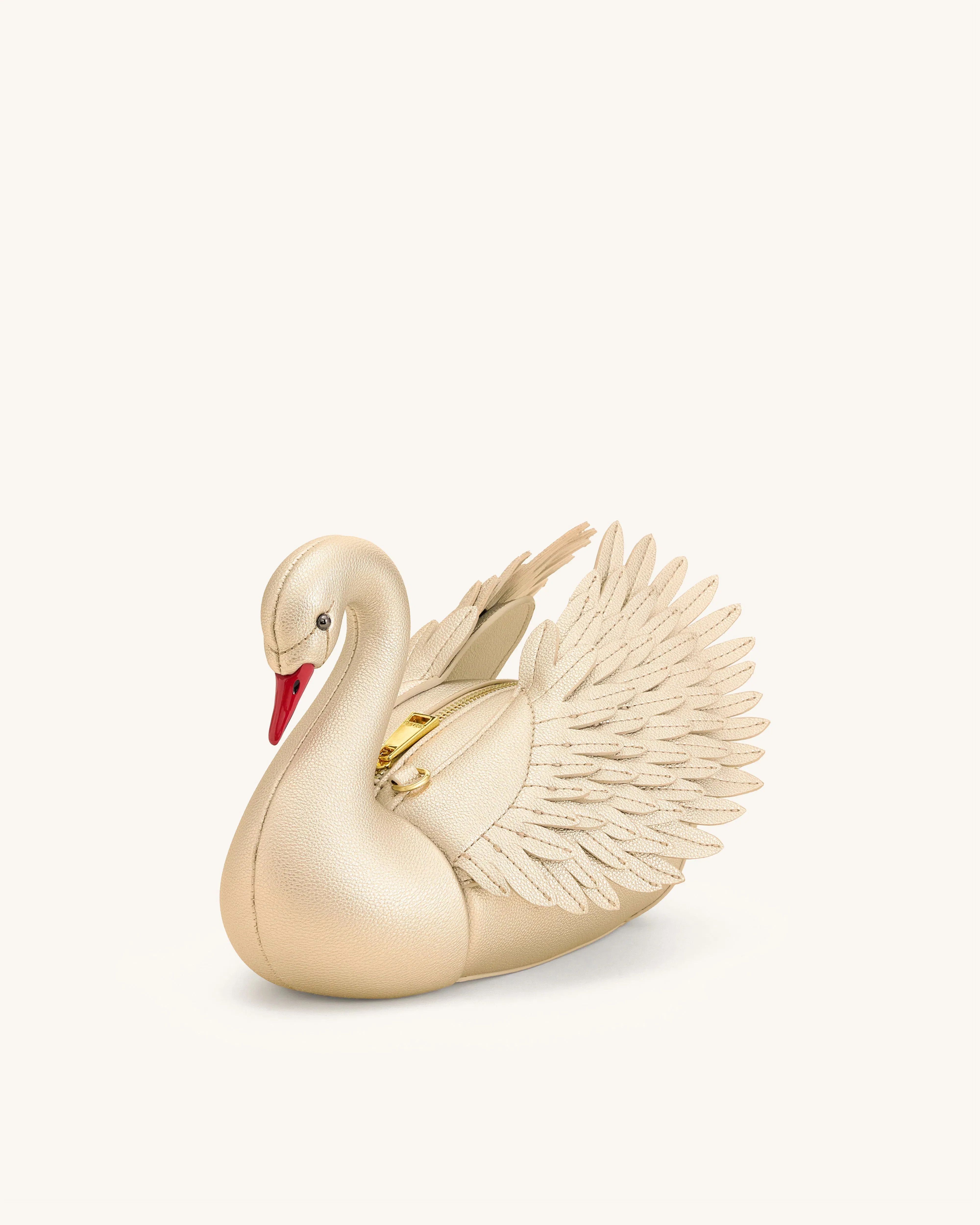 Jw Pei Alani Swan Shaped Crossbody Bag Gold