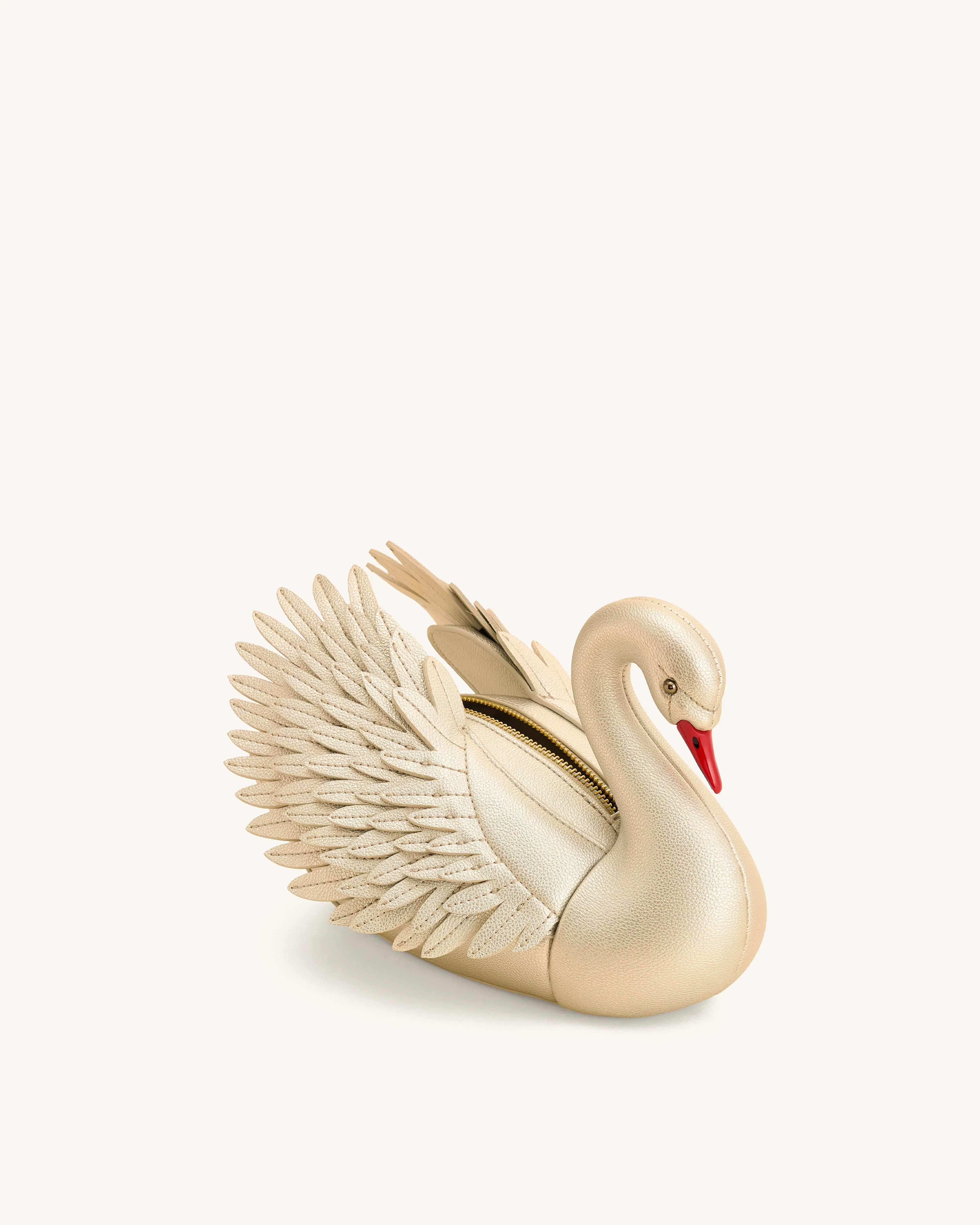 Jw Pei Alani Swan Shaped Crossbody Bag Gold