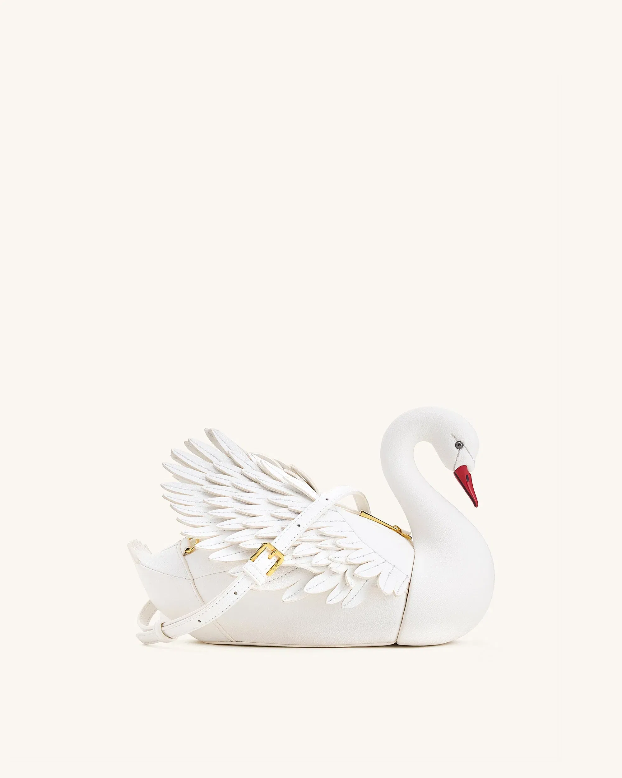 Jw Pei Alani Swan Shaped Crossbody Bag Gold