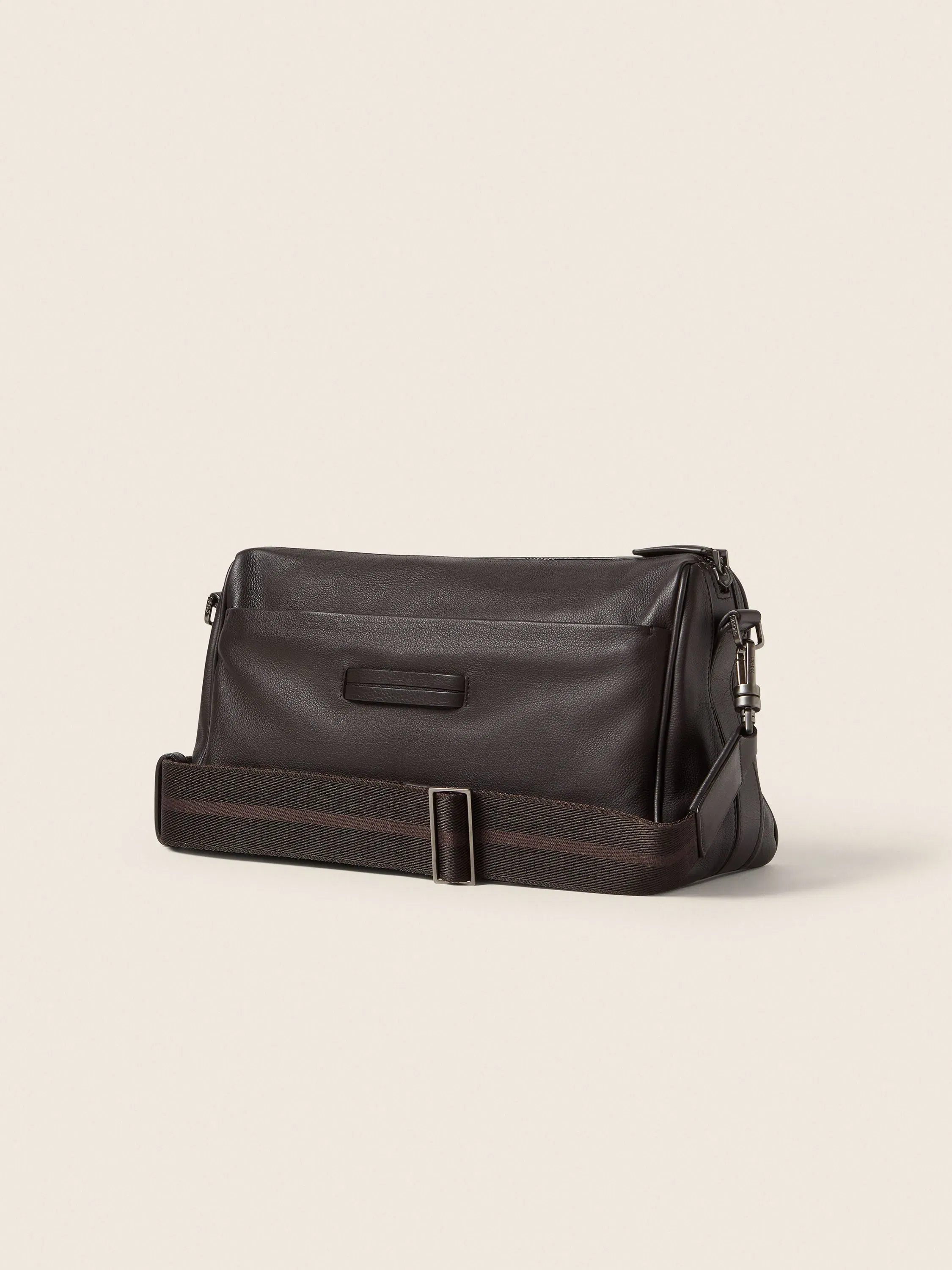 Zegna Dark Brown Secondskin Crossbody