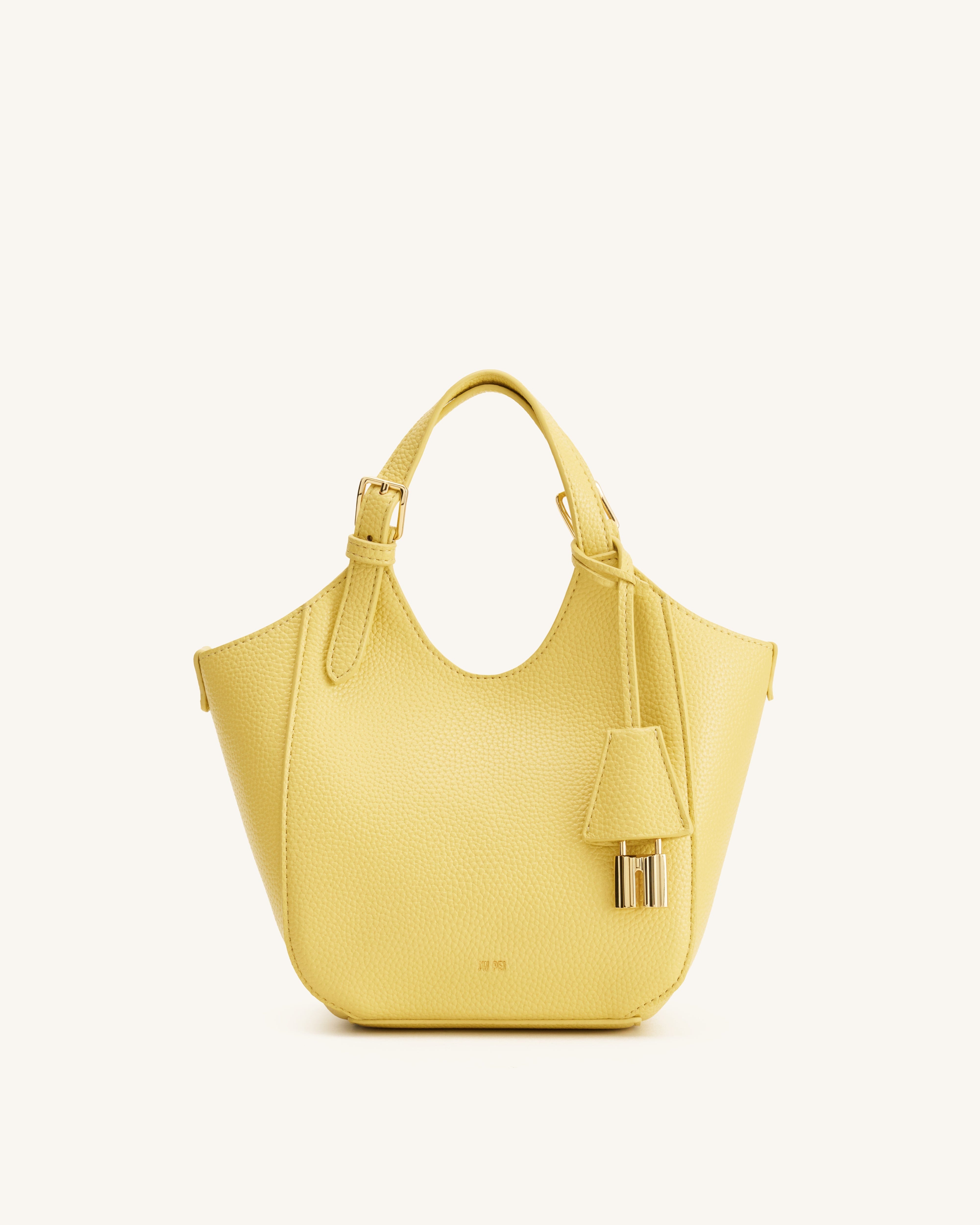 Jw Pei Ines Padlock Tote Bag Yellow