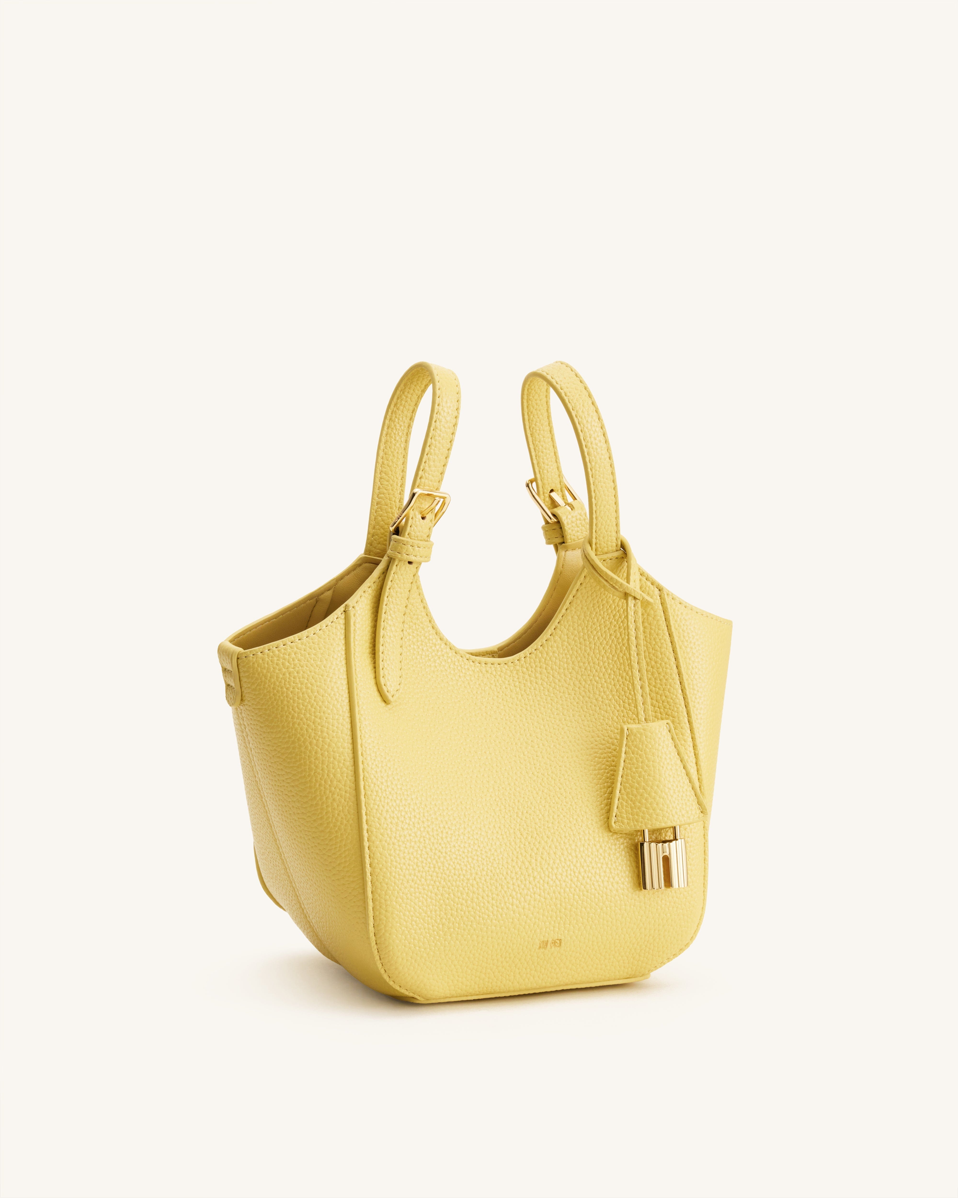 Jw Pei Ines Padlock Tote Bag Yellow